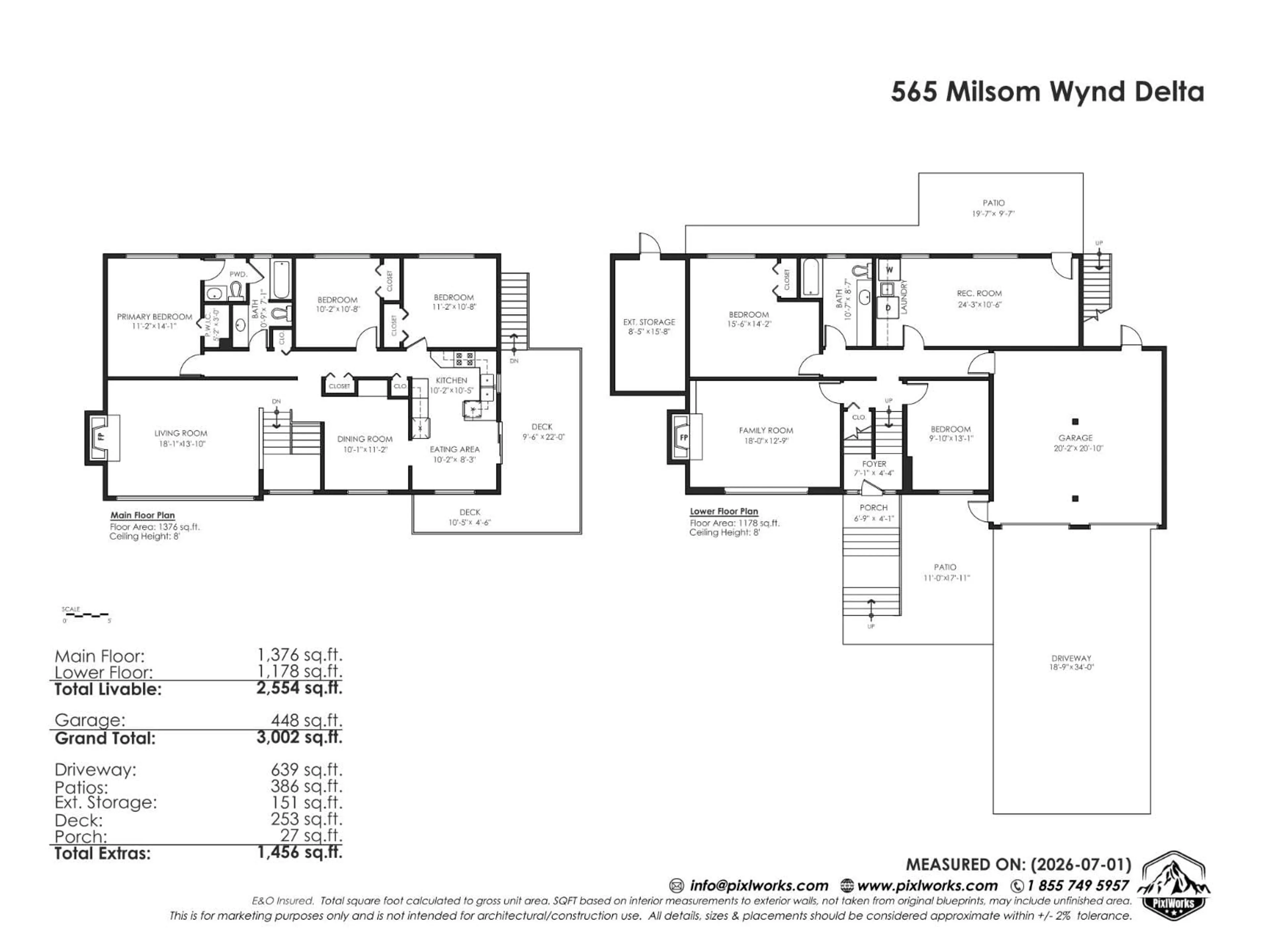 Floor plan for 102 - 8258 207A STREET, Langley British Columbia V2Y0N3