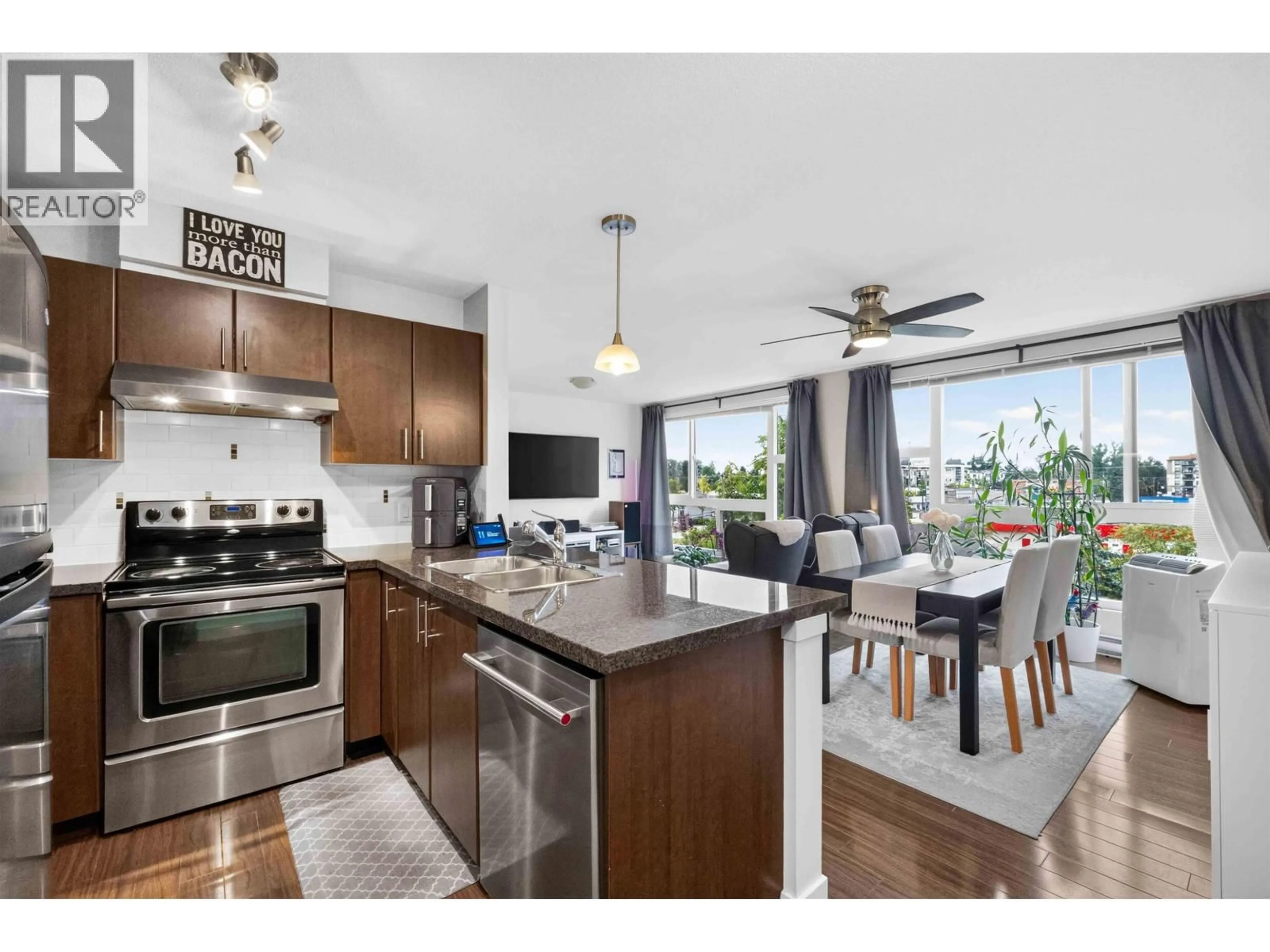 Open concept kitchen, unknown for 403 - 12075 228 STREET, Maple Ridge British Columbia V2X6M2