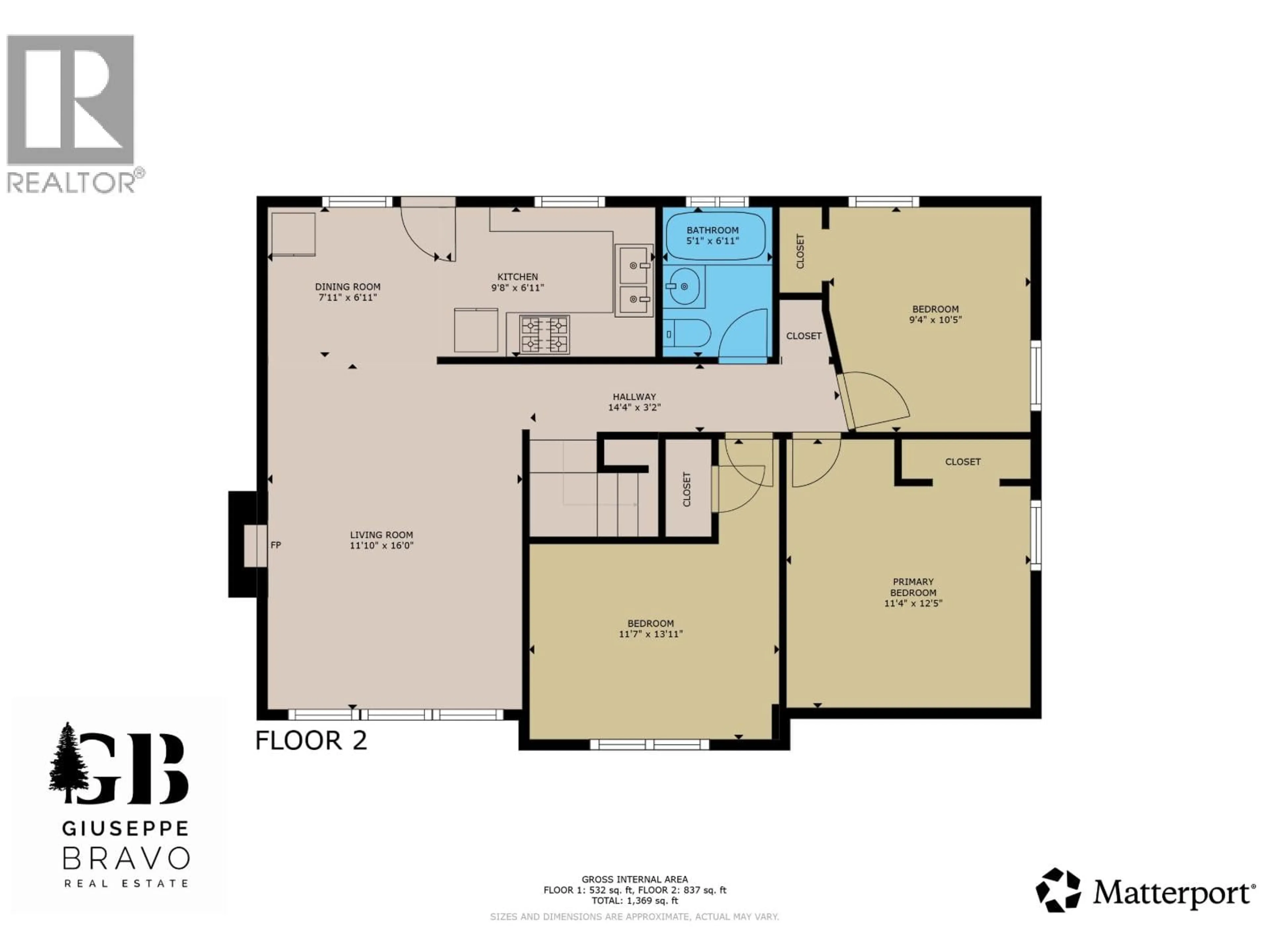 Floor plan for 36 FULMAR STREET, Kitimat British Columbia V8C1T4