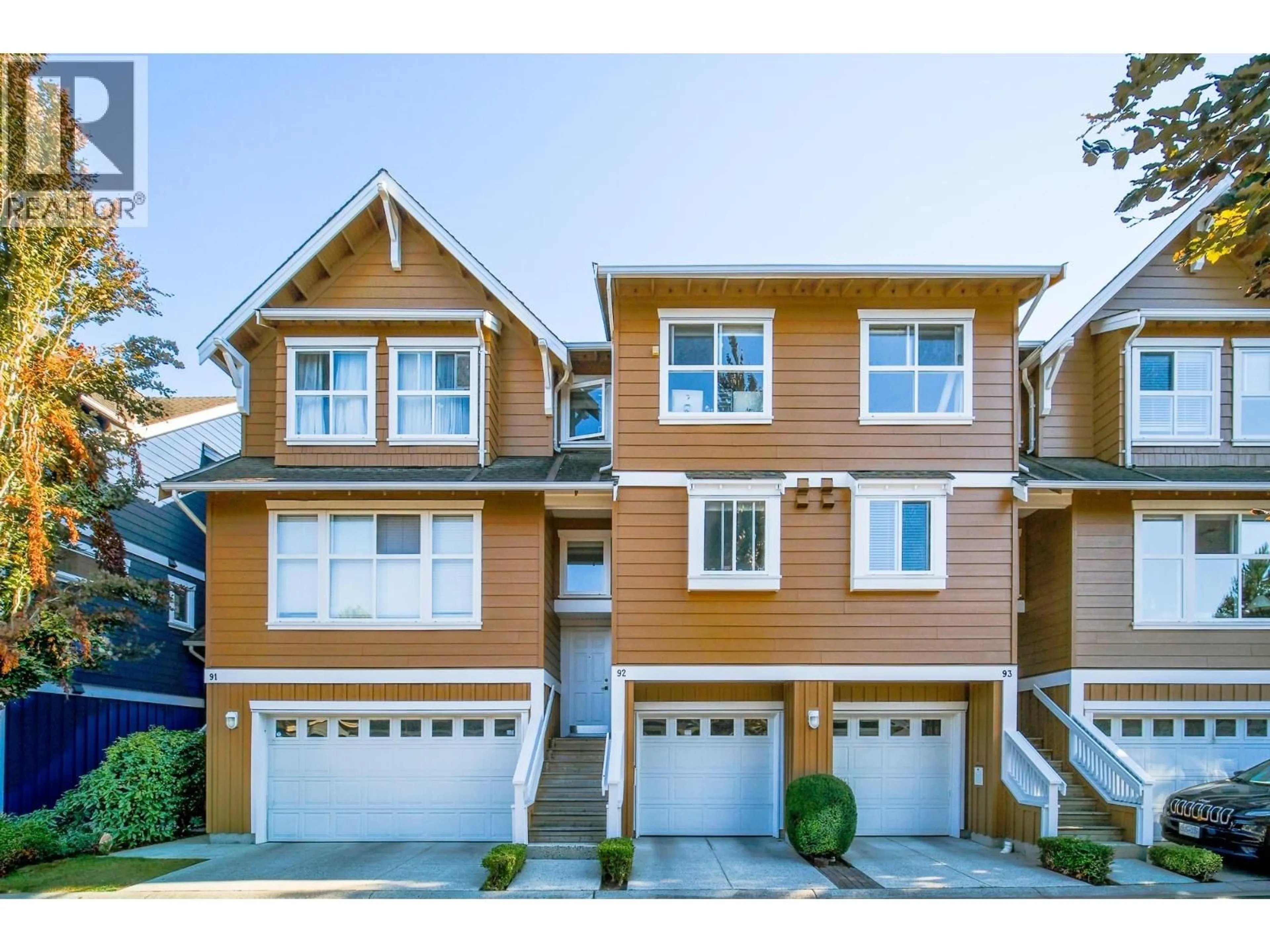 Home with vinyl exterior material, street for 92 - 3088 FRANCIS ROAD, Richmond British Columbia V7C5V9