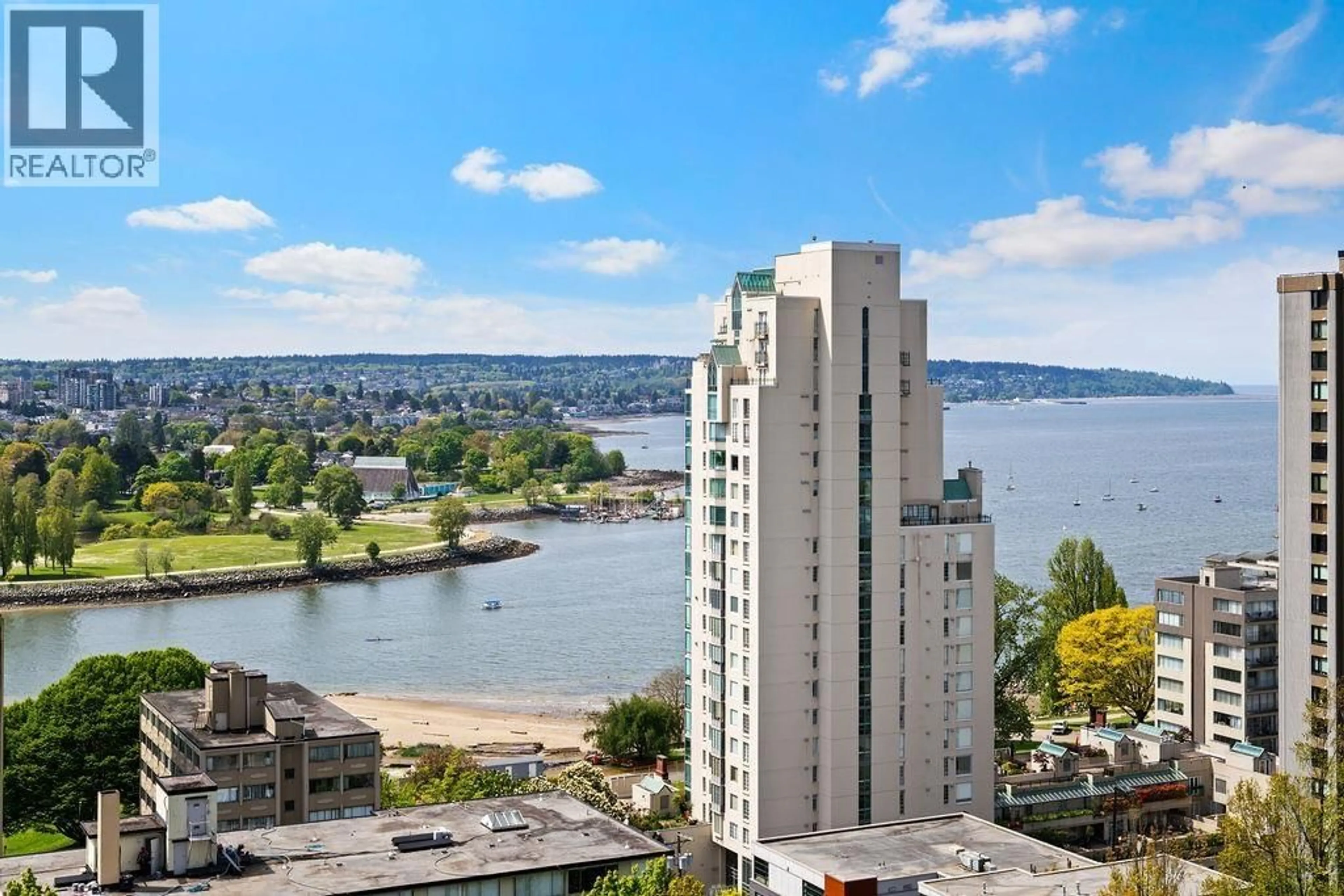A pic from outside/outdoor area/front of a property/back of a property/a pic from drone, water/lake/river/ocean view for 203 - 1250 BURNABY STREET, Vancouver British Columbia V6E1P5