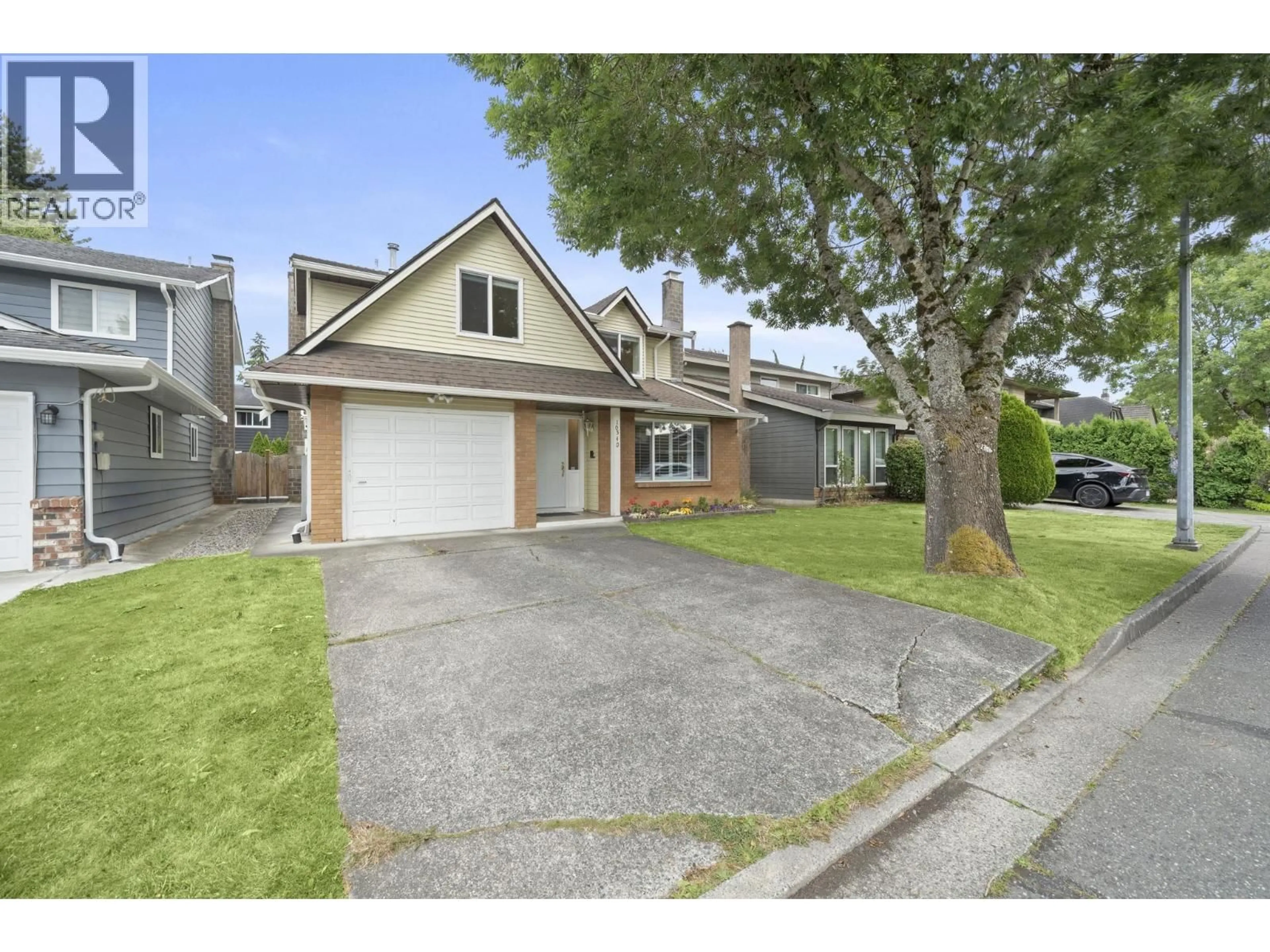 A pic from outside/outdoor area/front of a property/back of a property/a pic from drone, street for 10540 YARMISH DRIVE, Richmond British Columbia V7E5E7