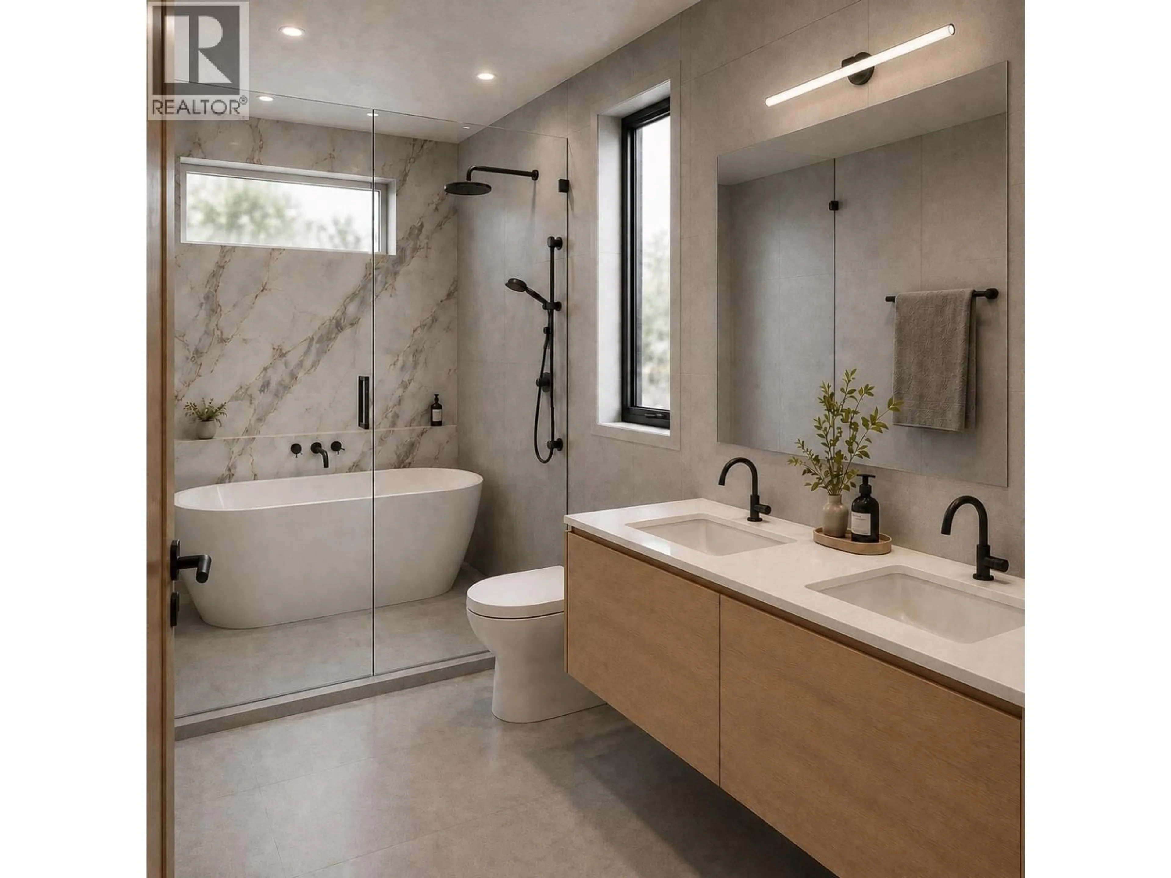 Contemporary bathroom, ceramic/tile floor for 3194 18TH AVENUE, Vancouver British Columbia V6L1B9