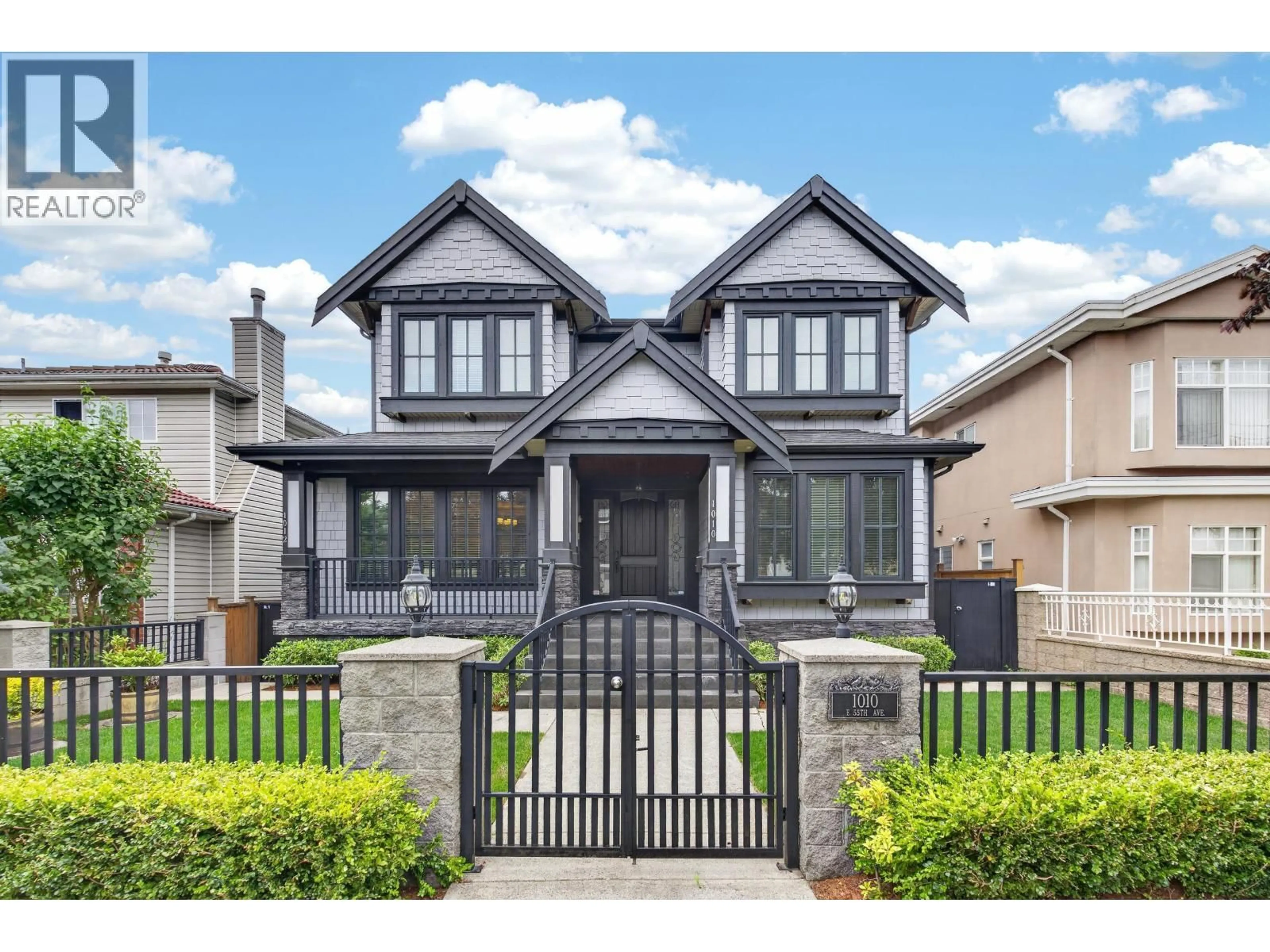 Home with vinyl exterior material, street for 1010 55TH AVENUE, Vancouver British Columbia V5X1N9