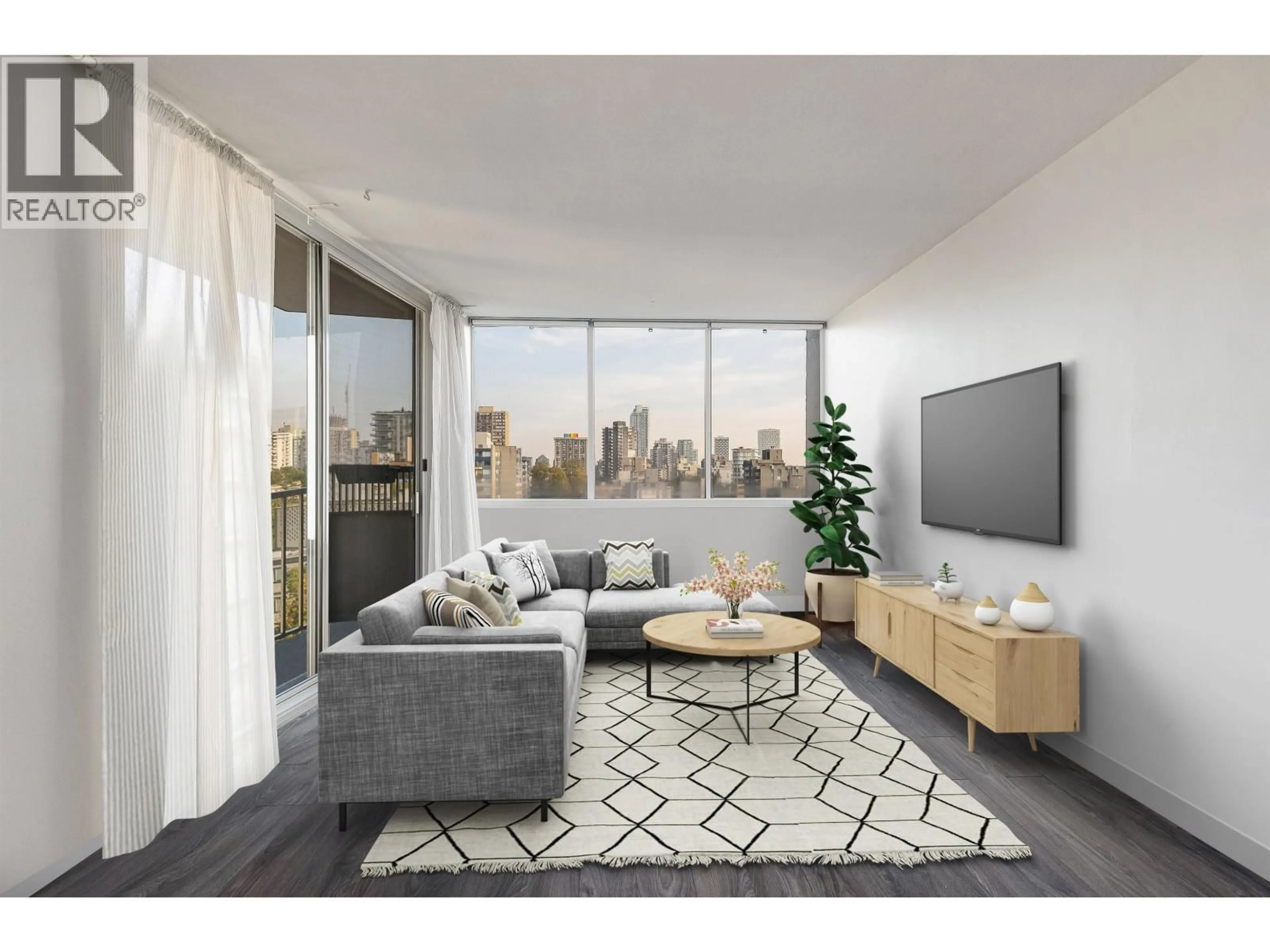 Living room with furniture, unknown for 1505 - 1251 CARDERO STREET, Vancouver British Columbia V6G2H9