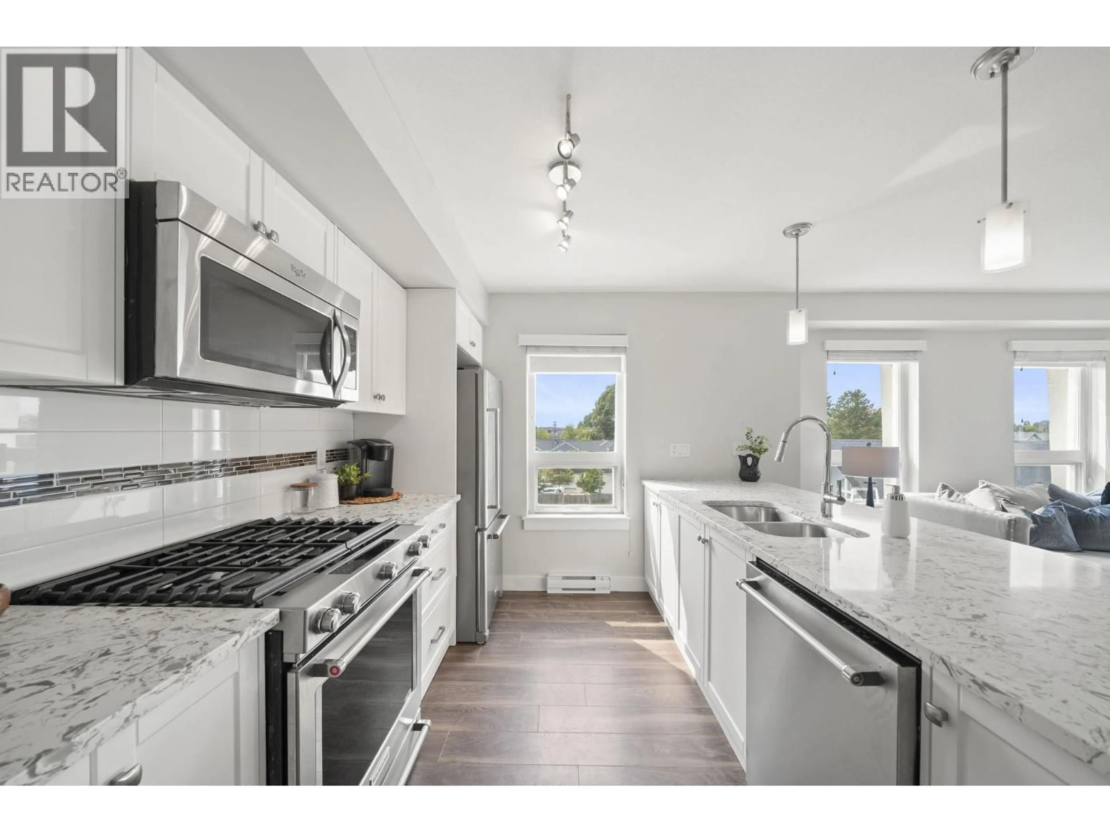 Open concept kitchen, unknown for 306 - 4815 55B STREET, Delta British Columbia V4K3V7