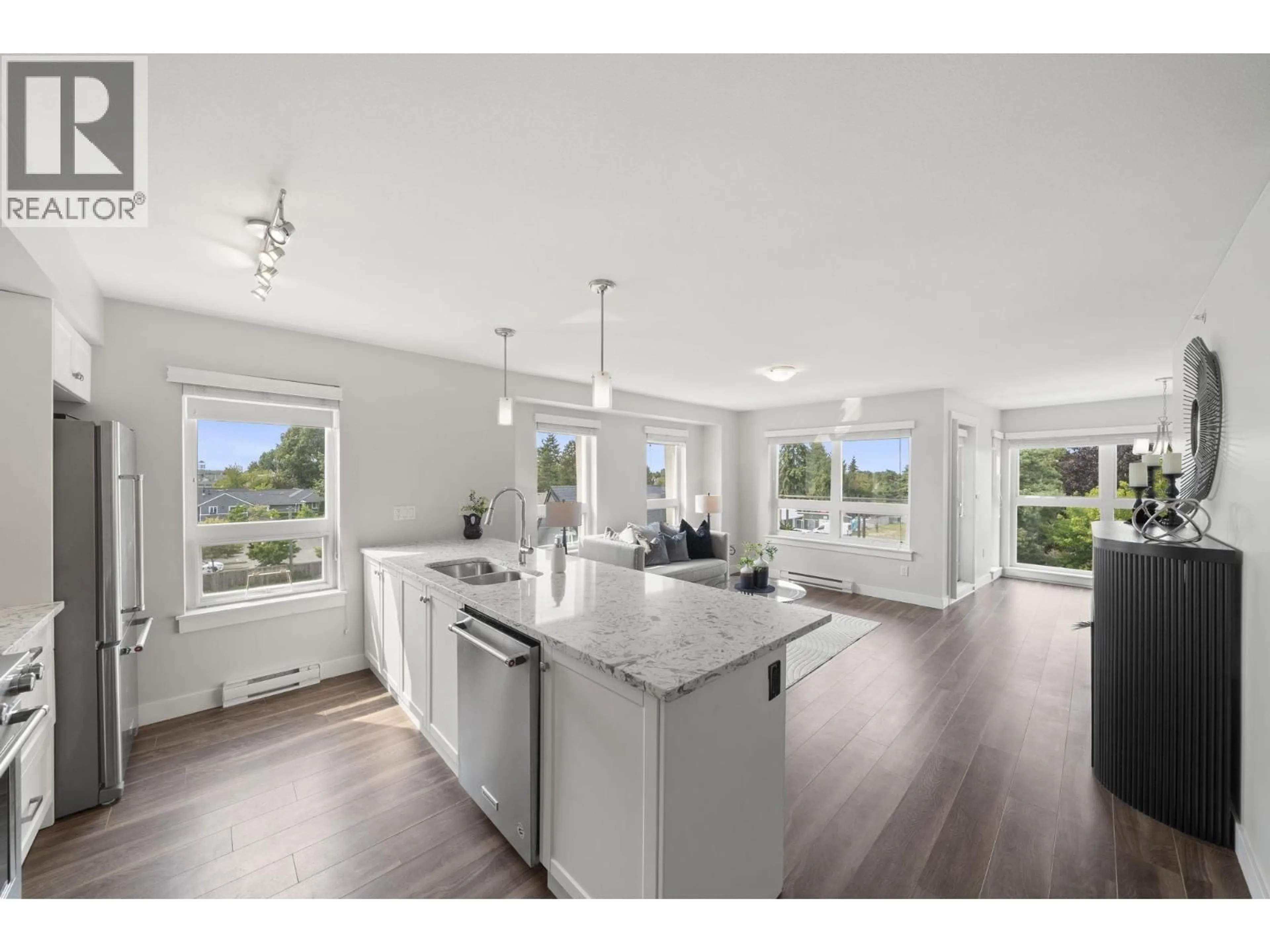 Open concept kitchen, unknown for 306 - 4815 55B STREET, Delta British Columbia V4K3V7