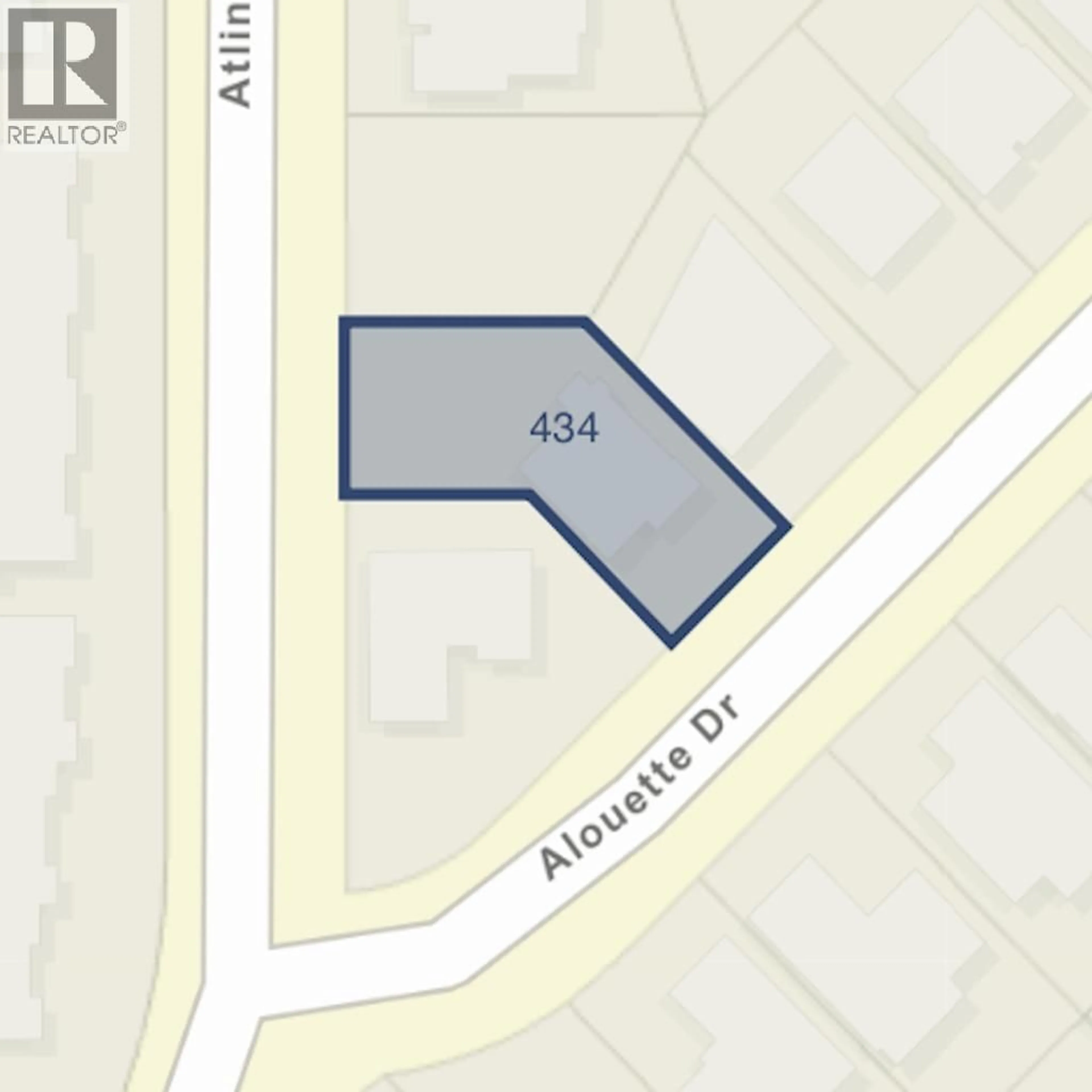 Picture of a map for 434 ALOUETTE DRIVE, Coquitlam British Columbia V3C4Y8