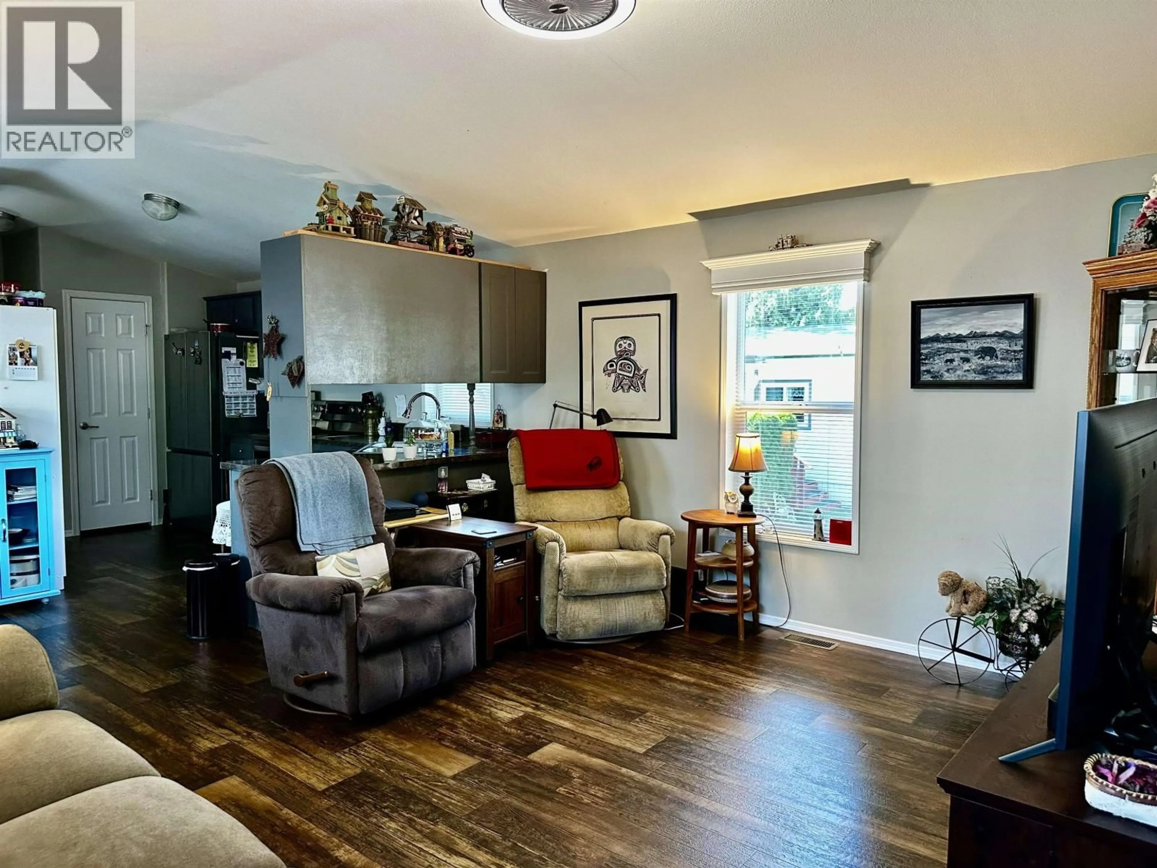 Living room with furniture, wood/laminate floor for 90 - 3616 LARCH AVENUE, Terrace British Columbia V8G5B9