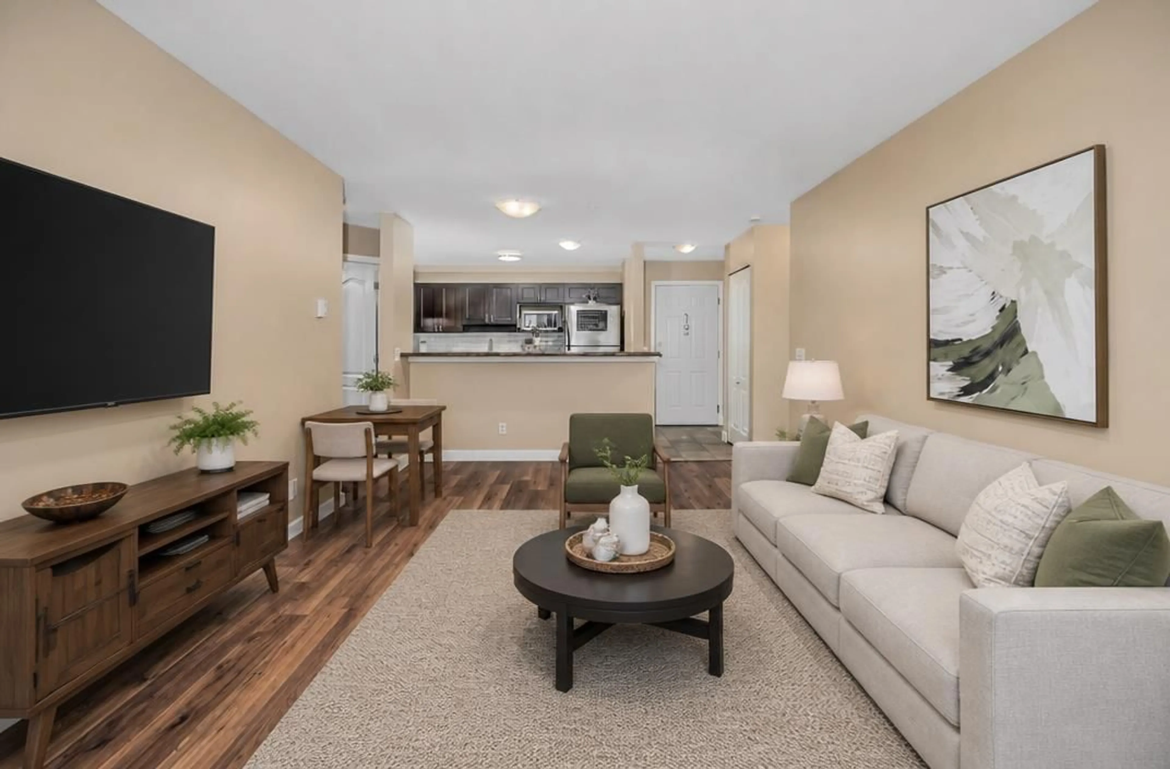 Living room with furniture, unknown for 401 - 33738 KING ROAD ROAD, Abbotsford British Columbia V2S8J5