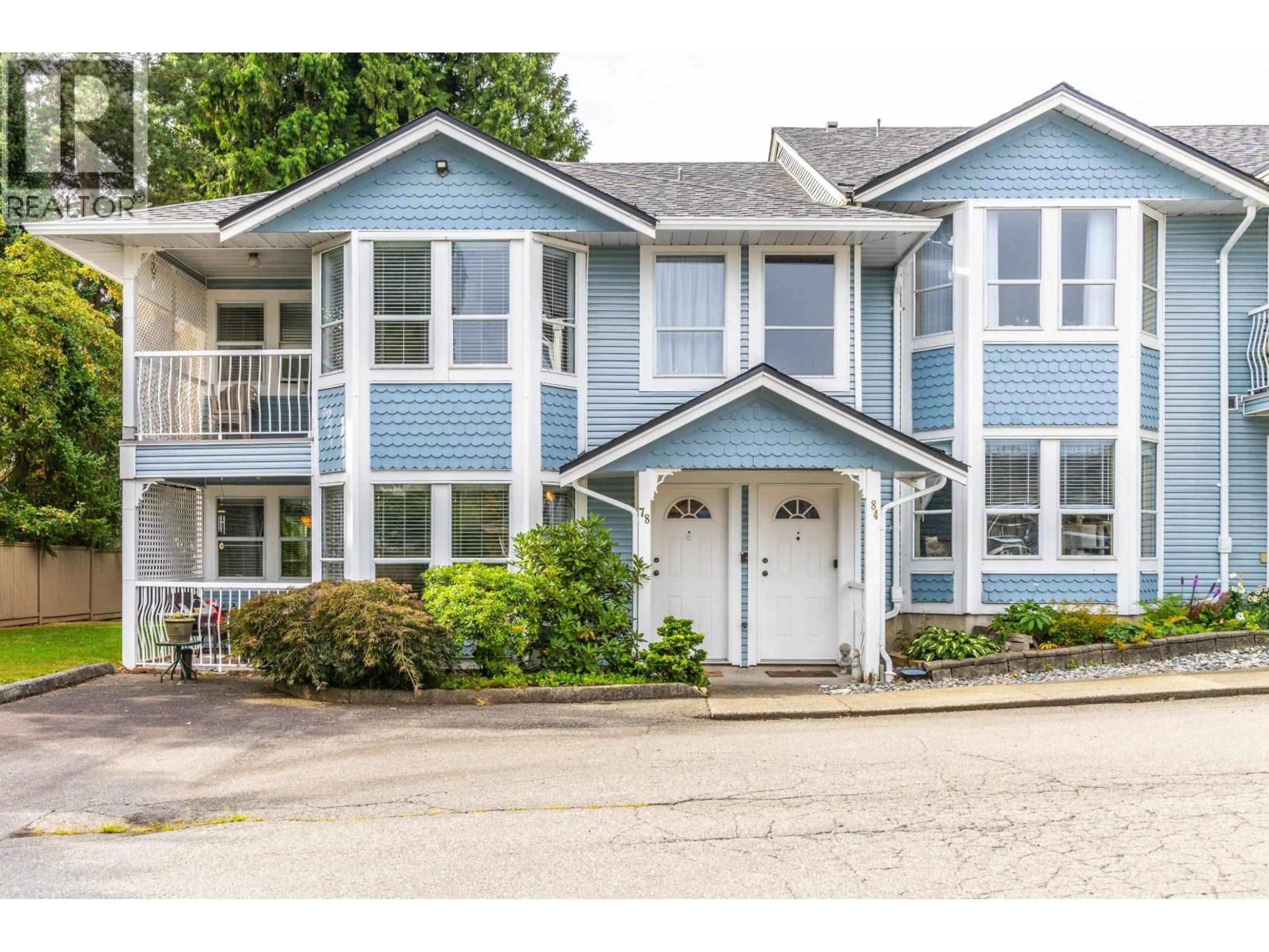 Home with vinyl exterior material, street for 78 - 20554 118 AVE AVENUE, Maple Ridge British Columbia V2X0S3