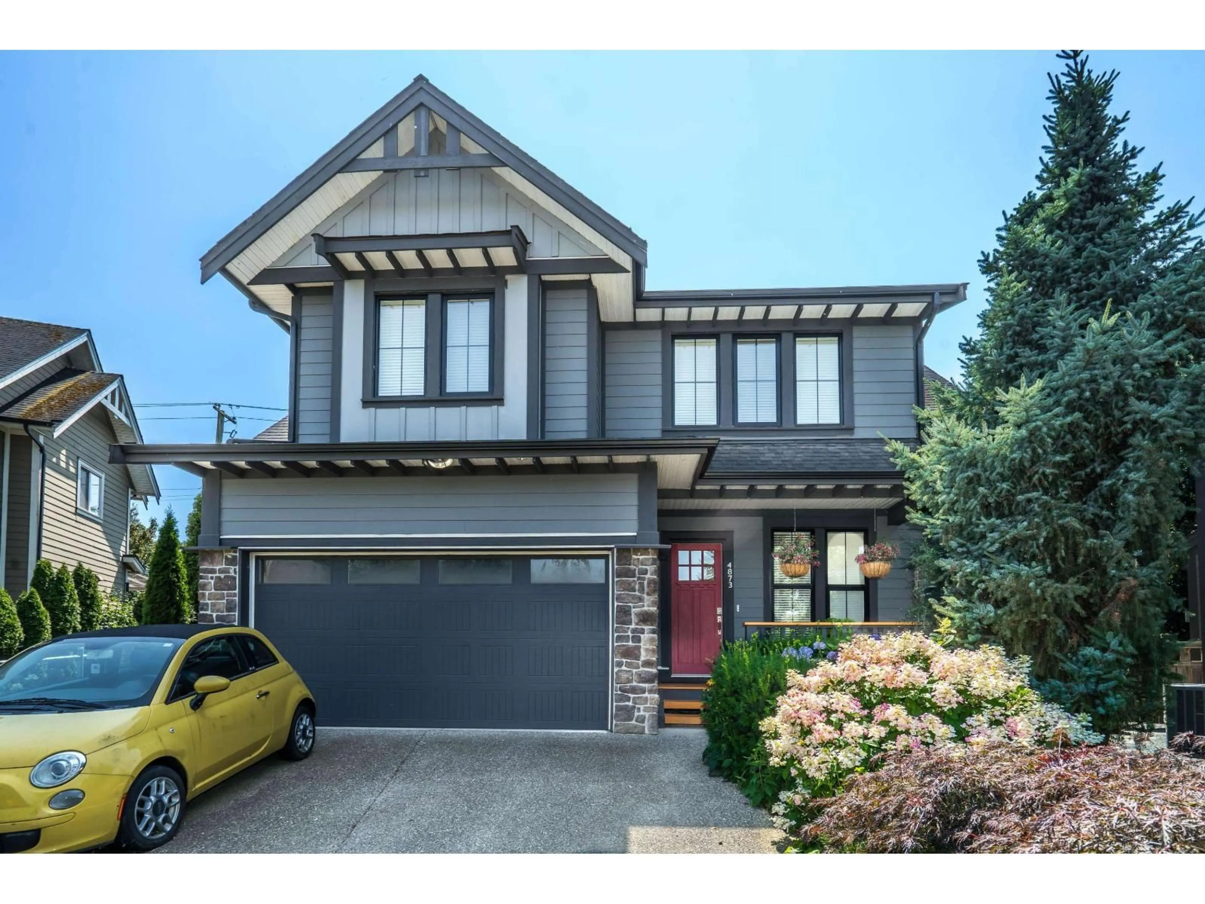 Home with brick exterior material, street for 4873 223B STREET, Langley British Columbia V2Y2X6