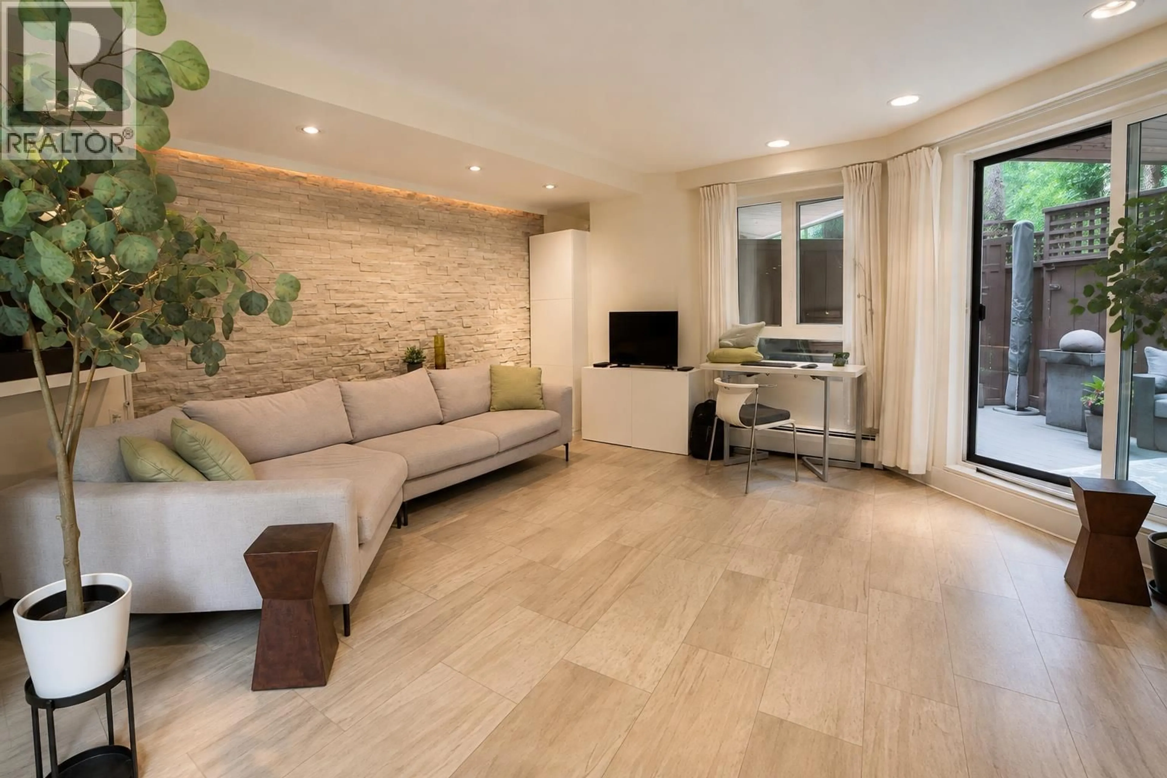 Living room with furniture, unknown for 103 - 1855 NELSON STREET, Vancouver British Columbia V6G1M9