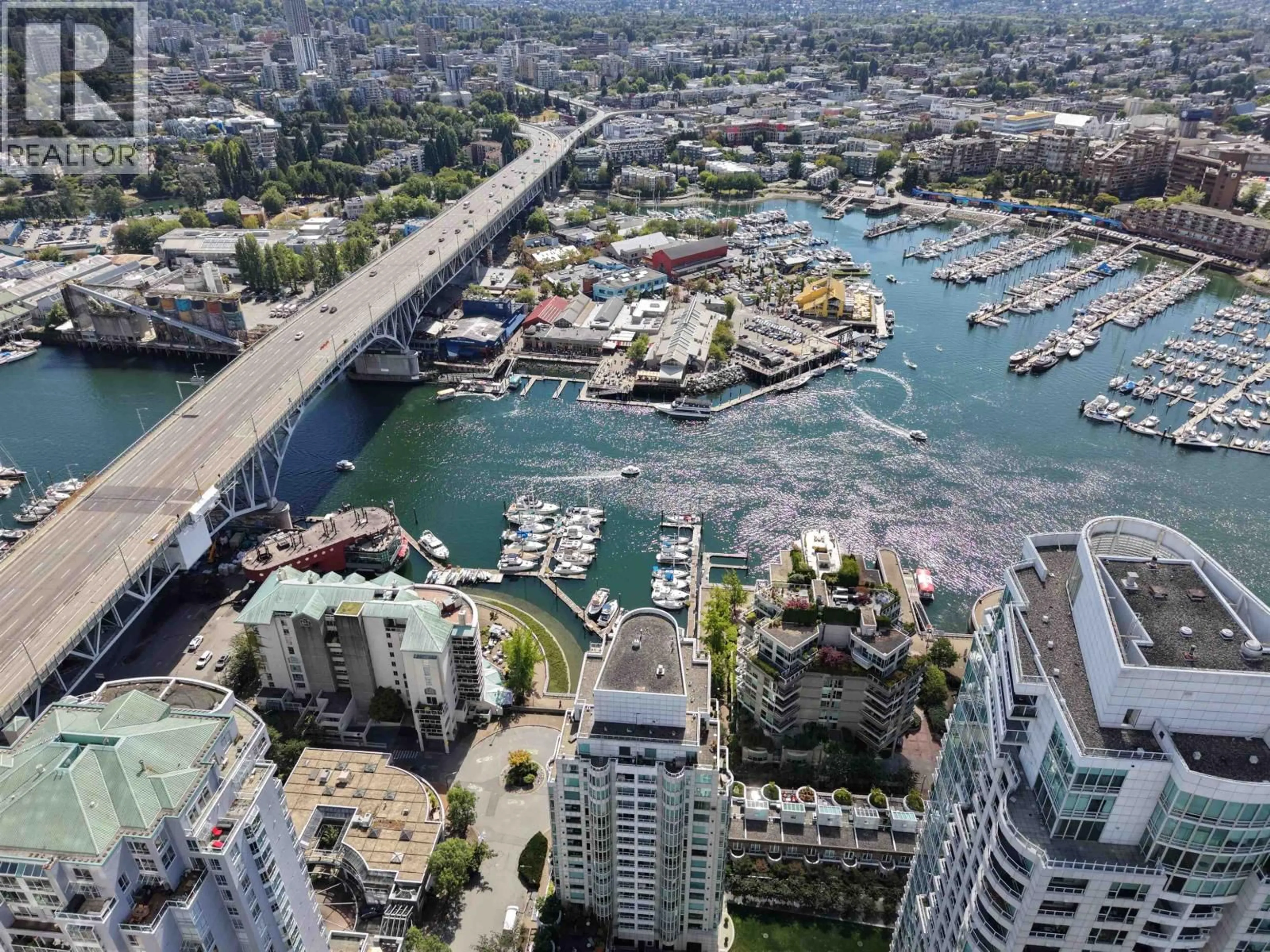 A pic from outside/outdoor area/front of a property/back of a property/a pic from drone, water/lake/river/ocean view for 404 - 1501 HOWE STREET, Vancouver British Columbia V6Z2P8