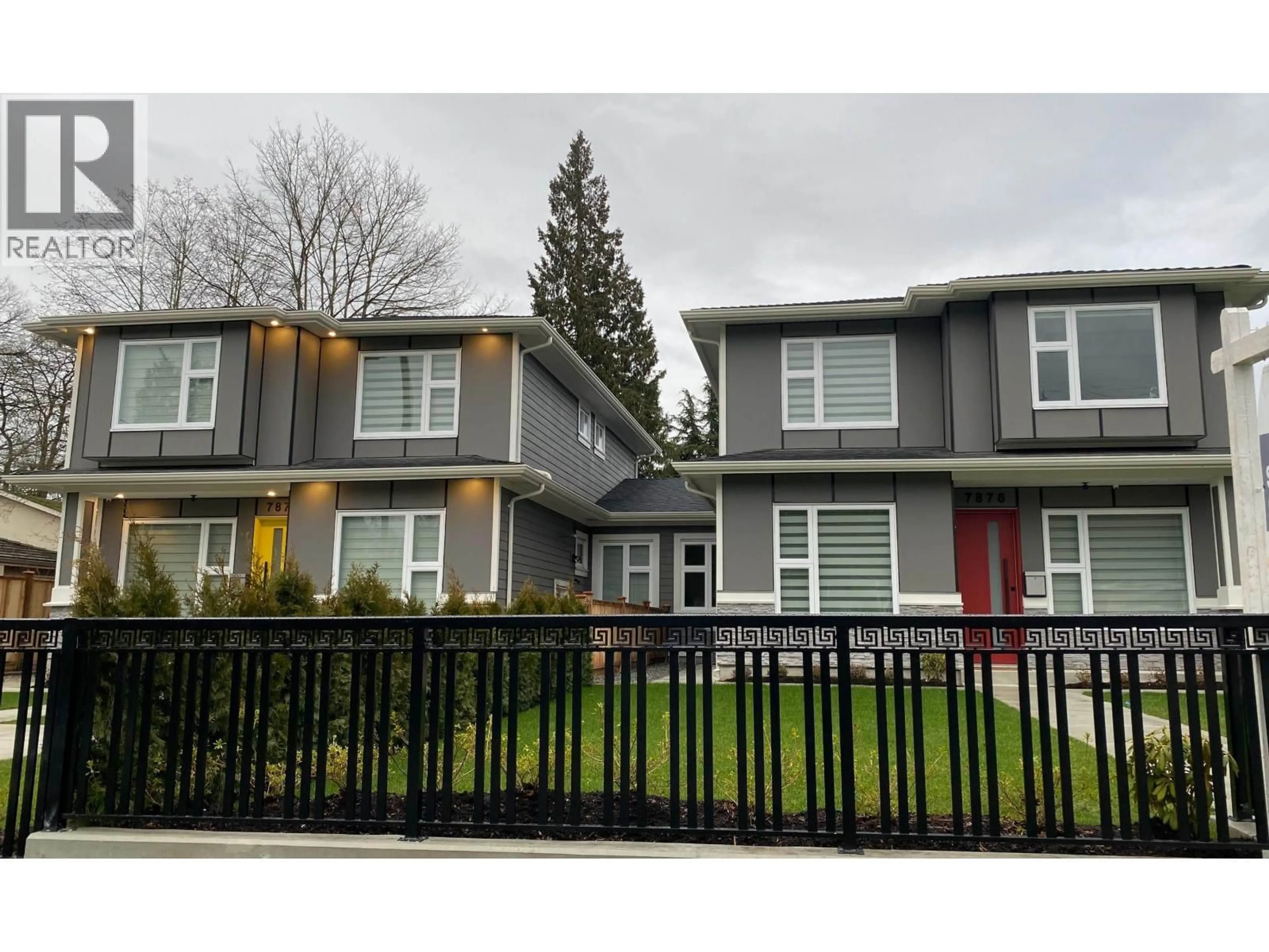 Home with vinyl exterior material, street for 7878 NURSERY STREET, Burnaby British Columbia V5E2B4