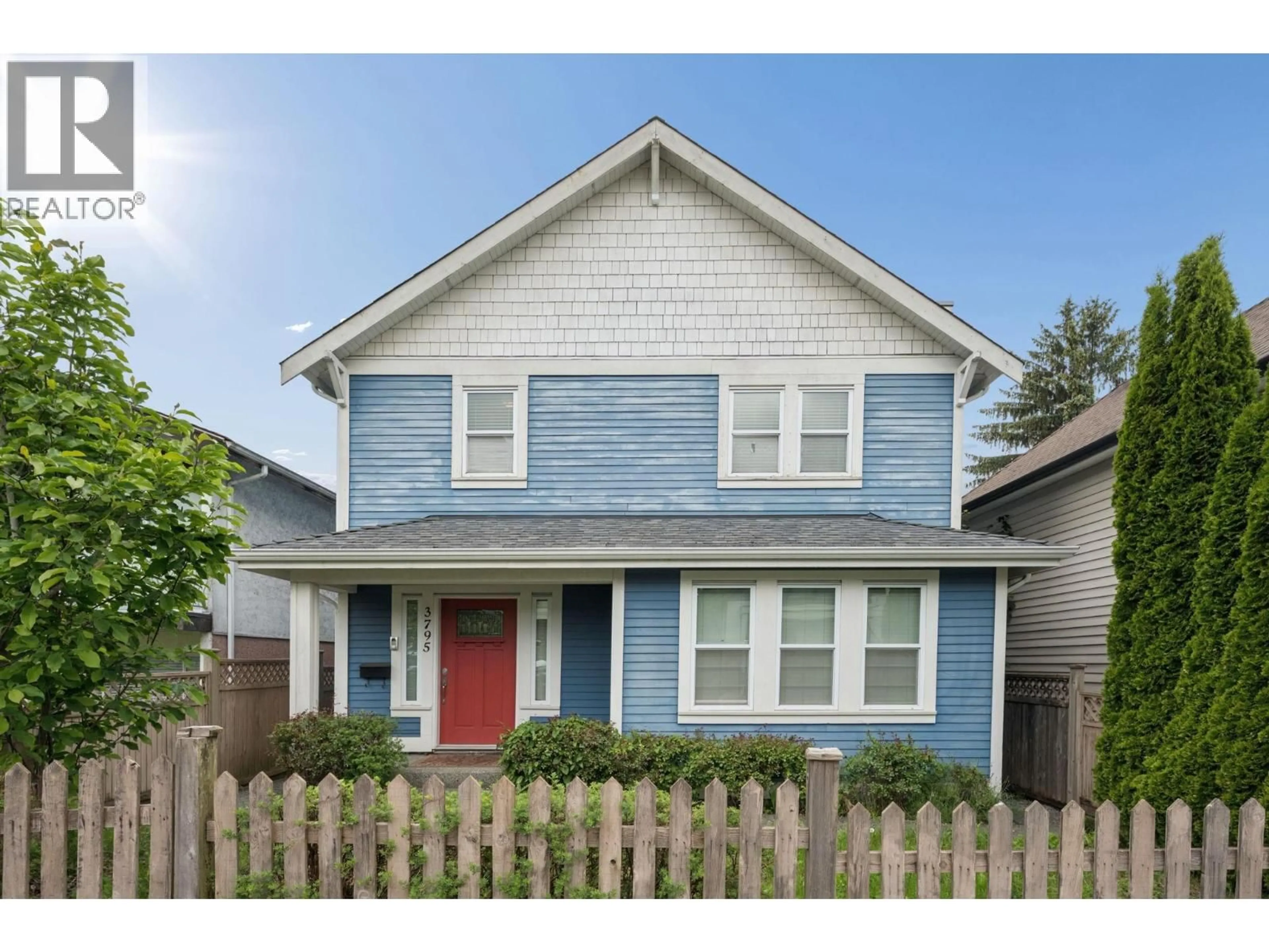 Home with vinyl exterior material, street for 3795 FLEMING STREET, Vancouver British Columbia V5N3W1