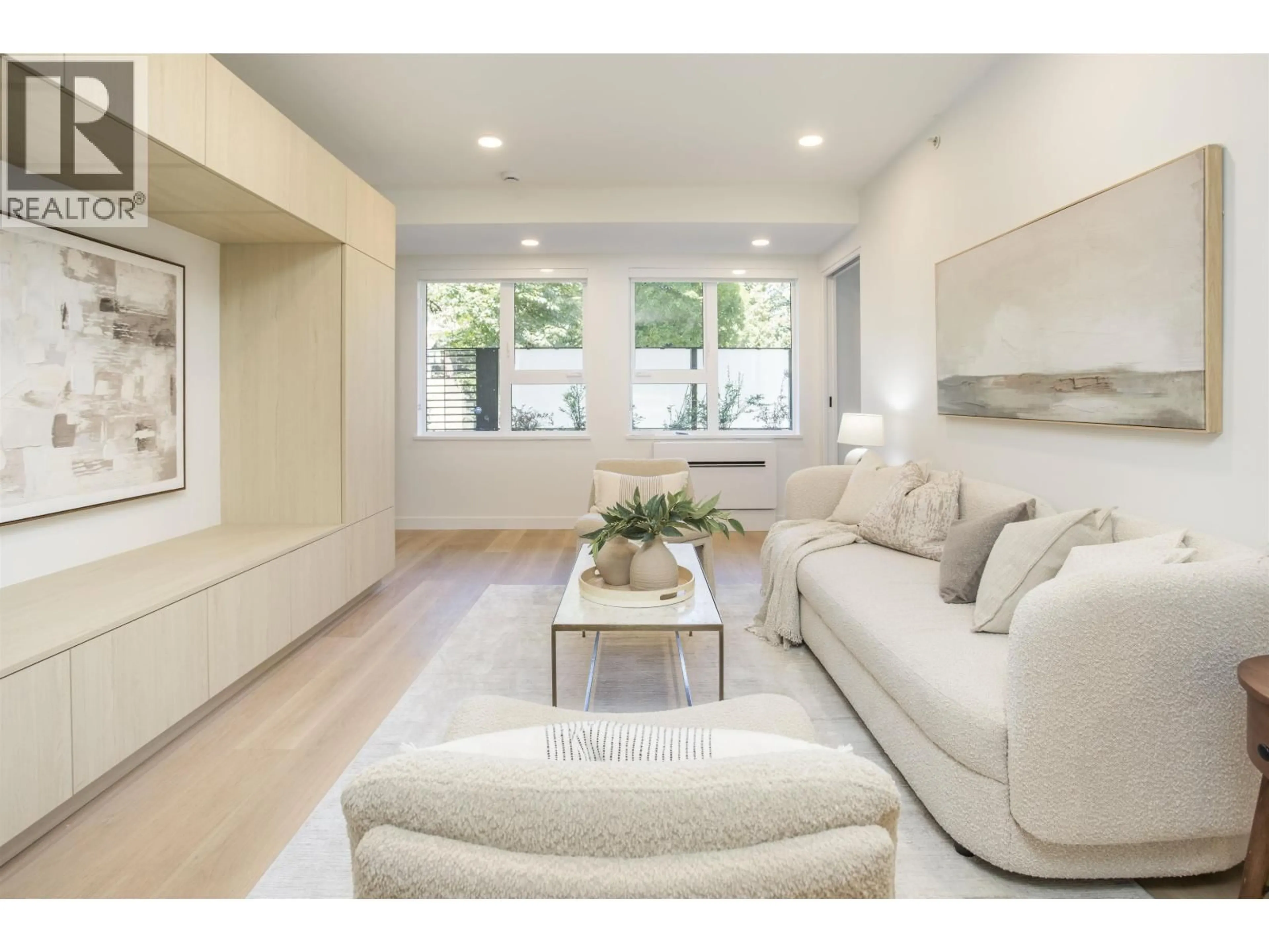 Living room with furniture, unknown for TH201 - 2471 ST. GEORGE STREET, Vancouver British Columbia V5T1W9