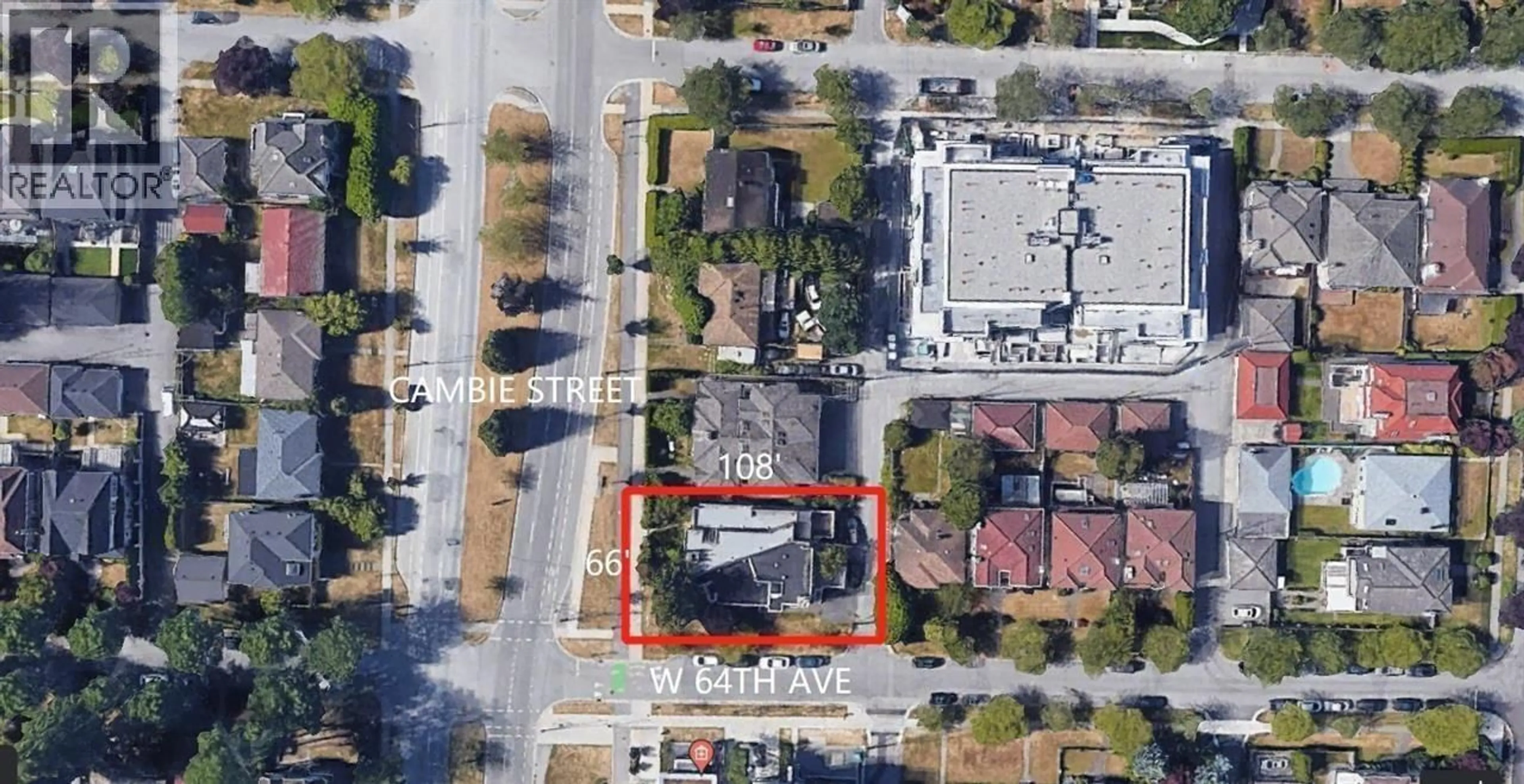 A pic from outside/outdoor area/front of a property/back of a property/a pic from drone, street for 7972 CAMBIE STREET, Vancouver British Columbia V6P3J3
