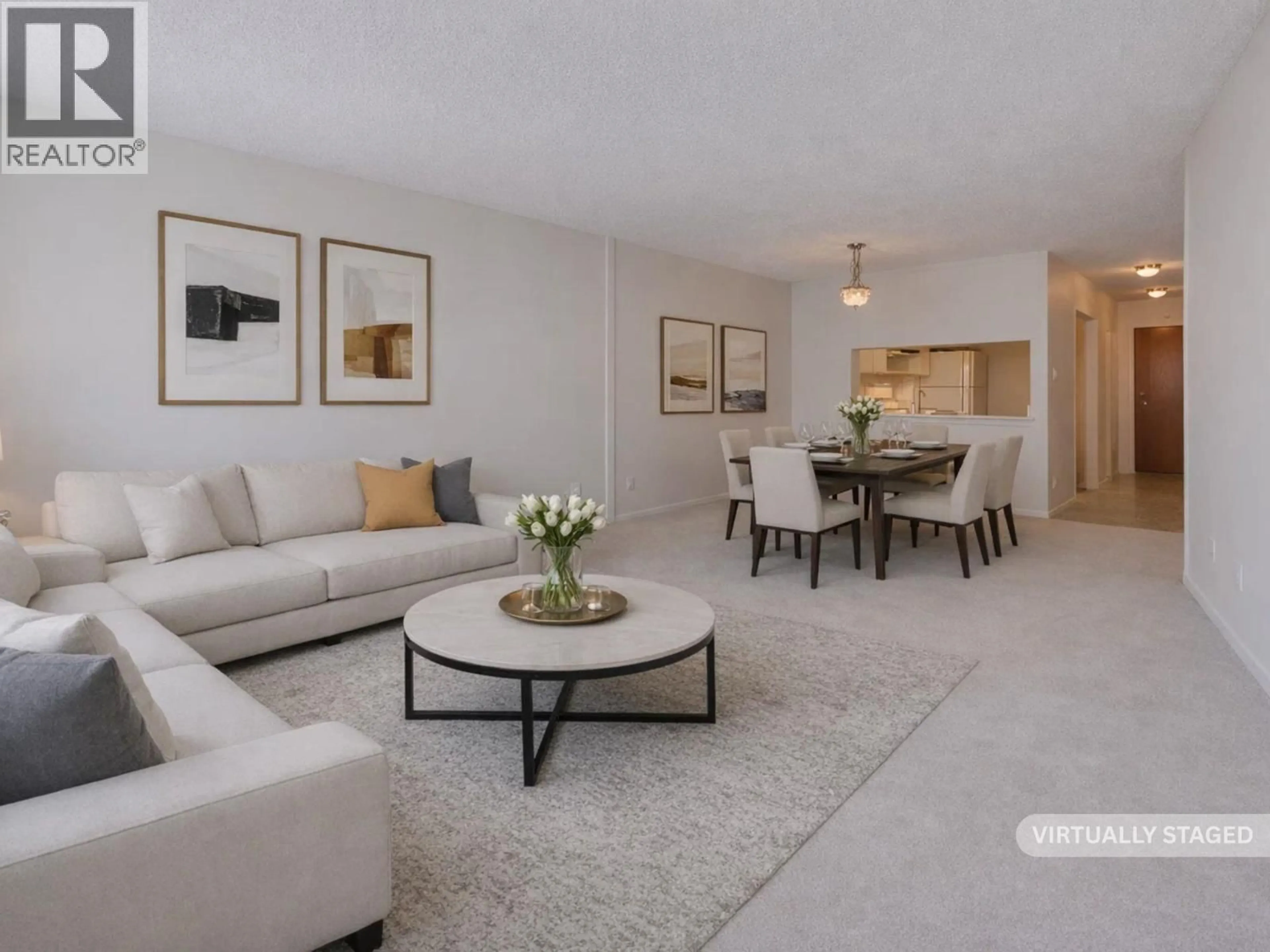 Living room with furniture, unknown for 305 - 6070 MCMURRAY AVENUE, Burnaby British Columbia V5H4J3