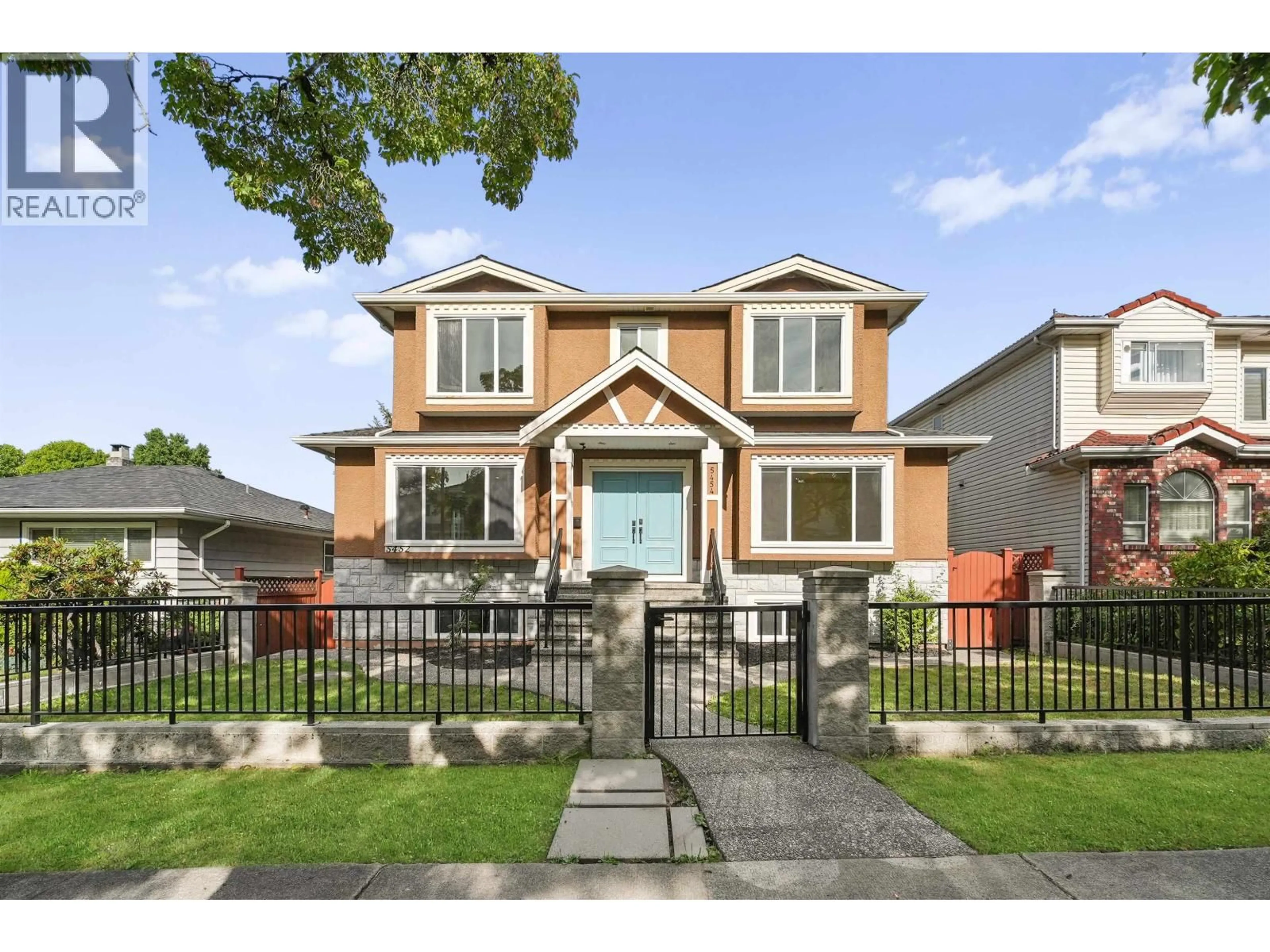 Home with brick exterior material, street for 5454 SLOCAN ST STREET, Vancouver British Columbia V5R2B1