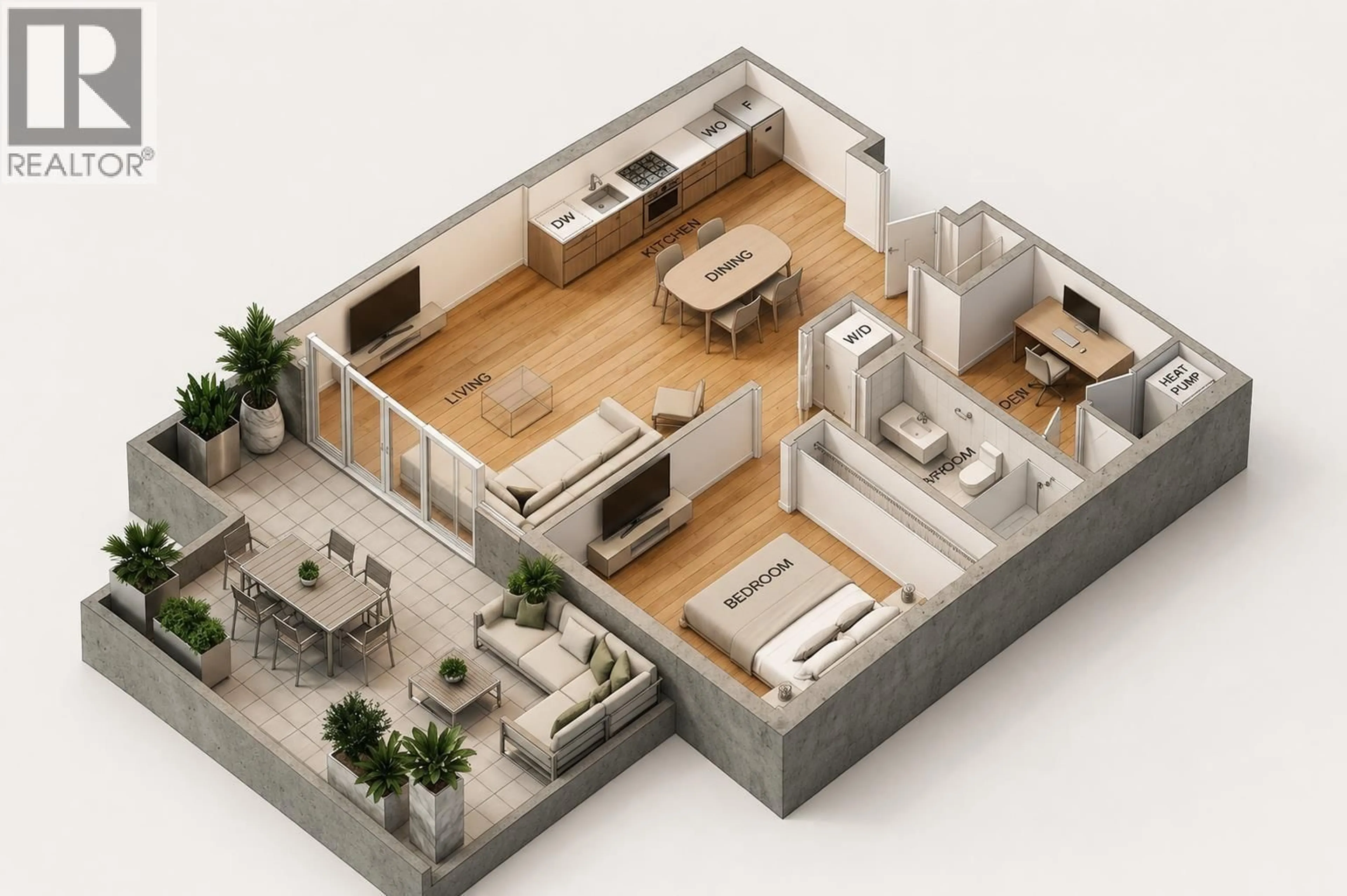 Floor plan for 203 - 6622 PEARSON WAY, Richmond British Columbia V7C0E4
