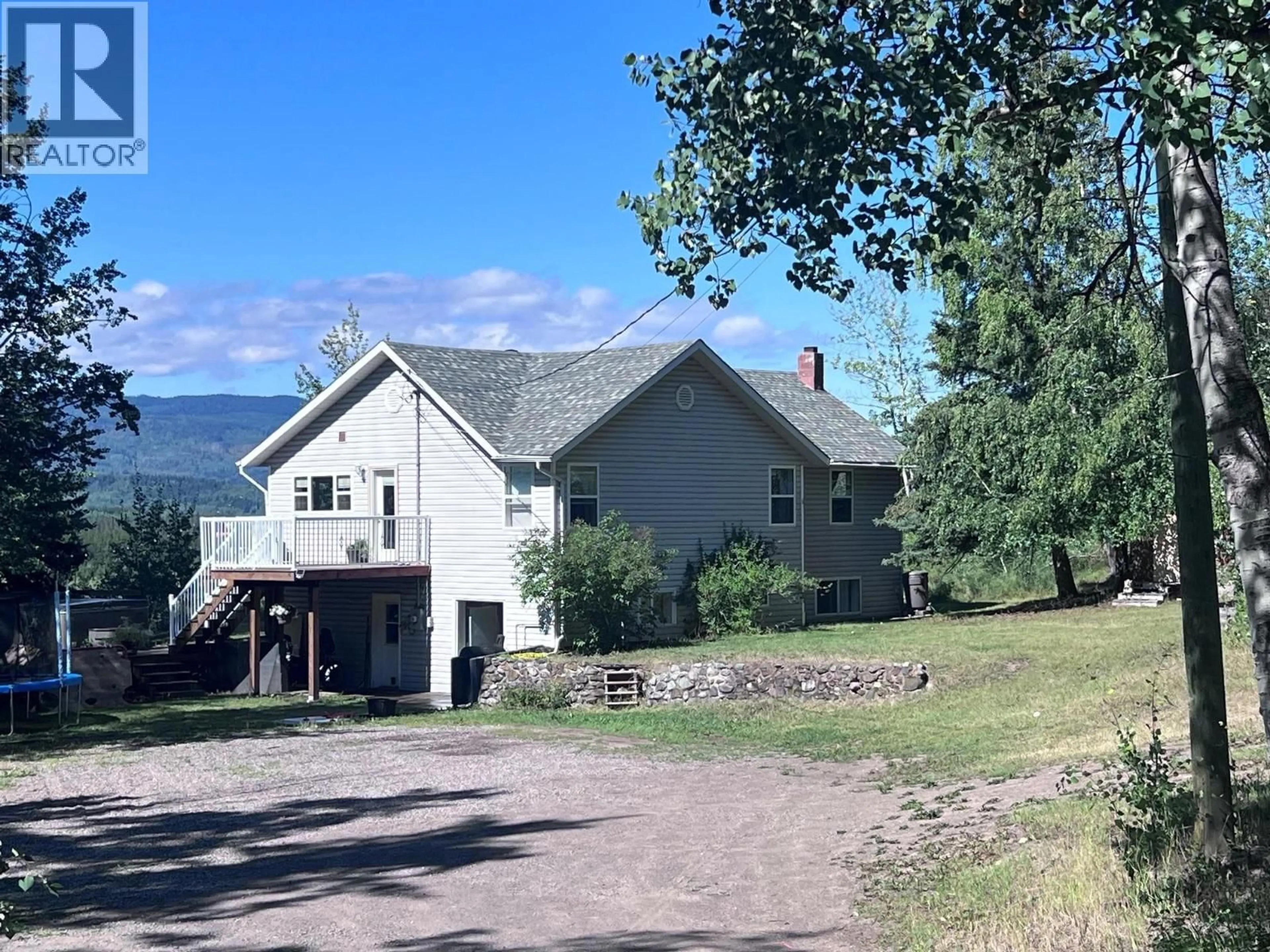 A pic from outside/outdoor area/front of a property/back of a property/a pic from drone, mountain view for 1500 2ND ST. (ALDERMERE RIDGE), Telkwa British Columbia V0J2X0