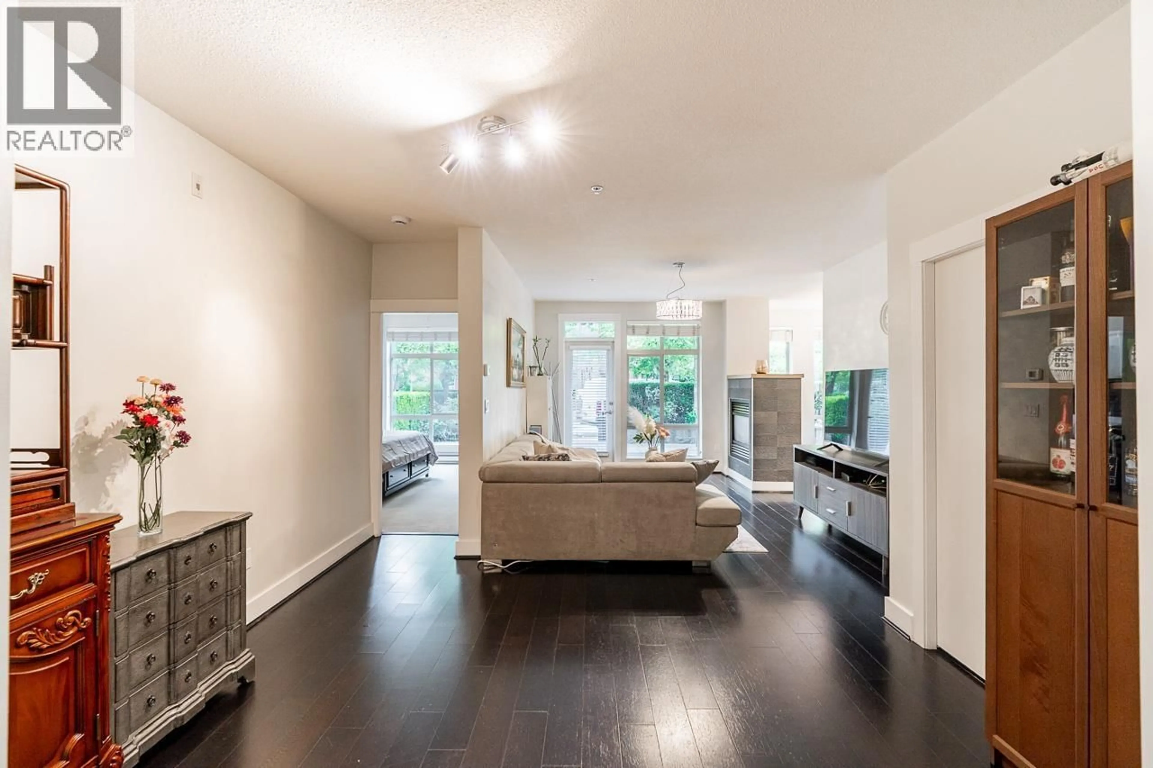 Living room with furniture, unknown for 112 - 5779 BIRNEY AVENUE, Vancouver British Columbia V6S0A3