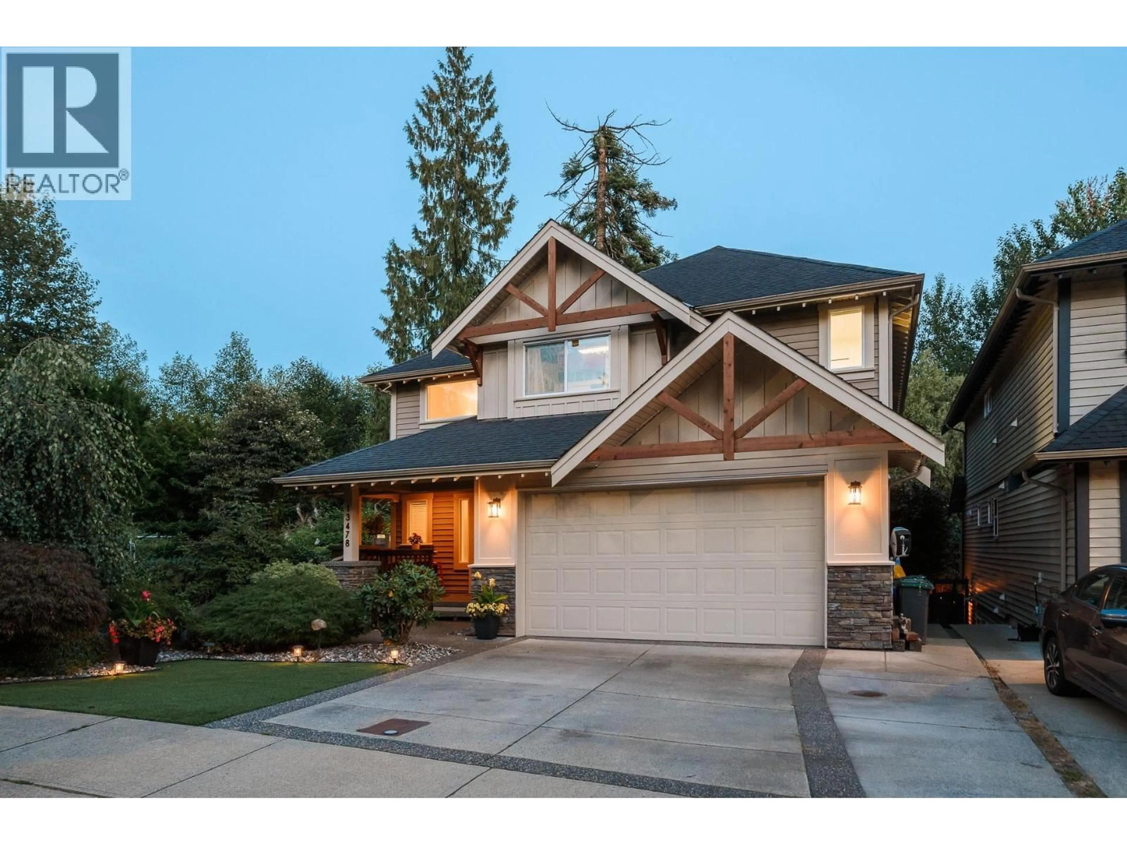 Home with vinyl exterior material, street for 13478 229 LOOP, Maple Ridge British Columbia V4R0E5