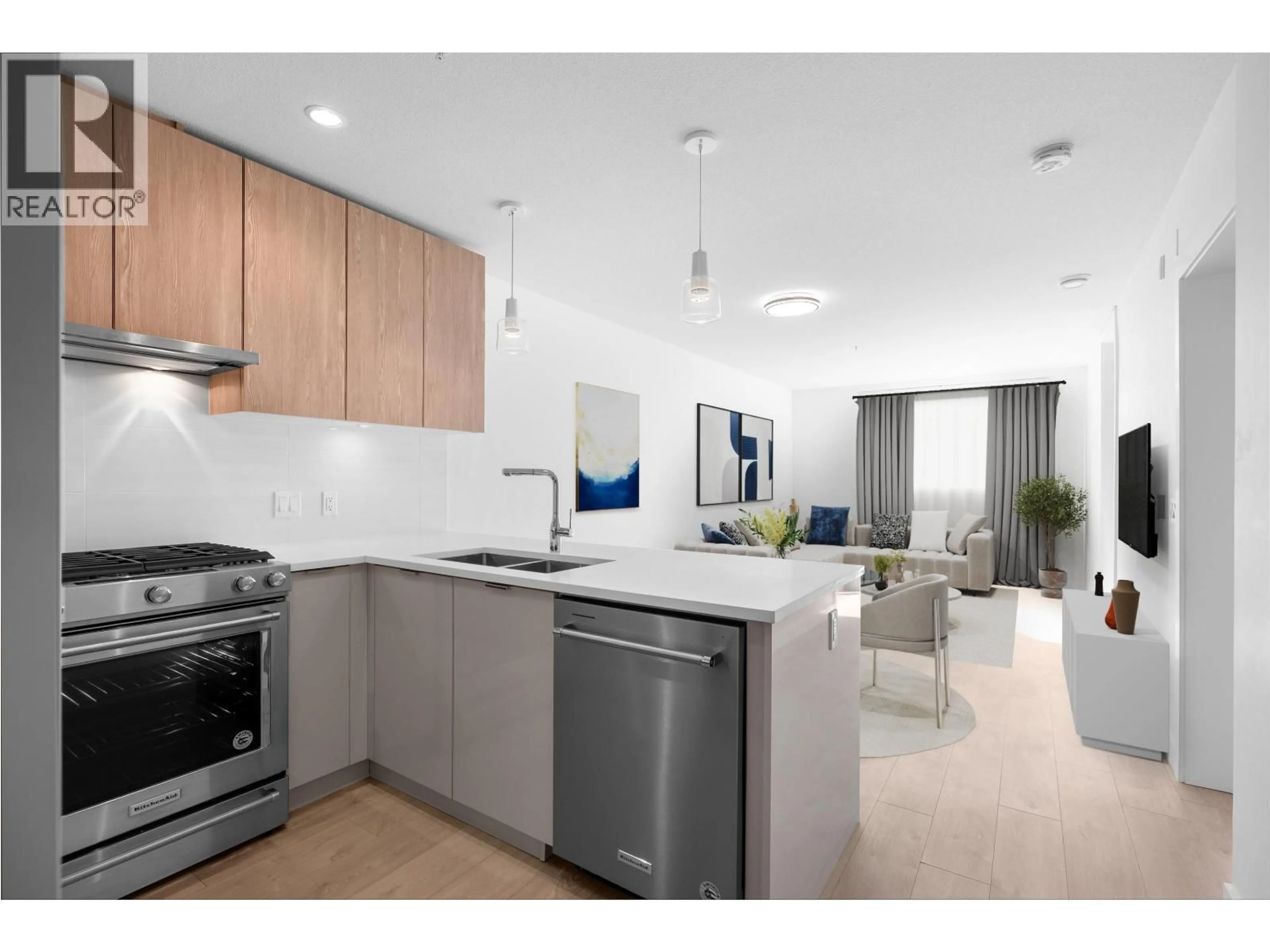 Open concept kitchen, unknown for 202 - 108 8TH STREET, North Vancouver British Columbia V7L0H1