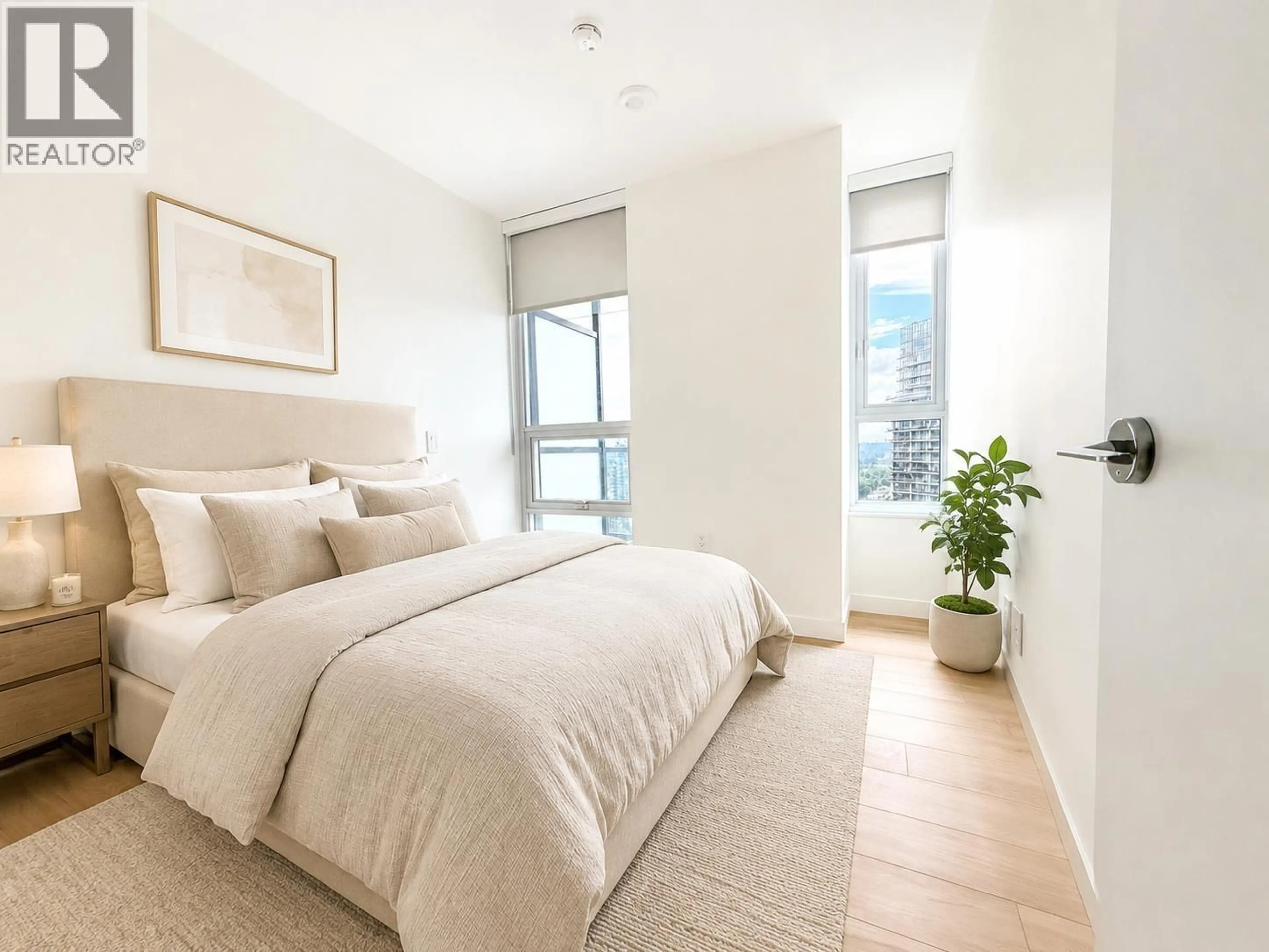 Bedroom with bed, unknown for 2206 - 2135 SPRINGER AVENUE, Burnaby British Columbia V5B0C1