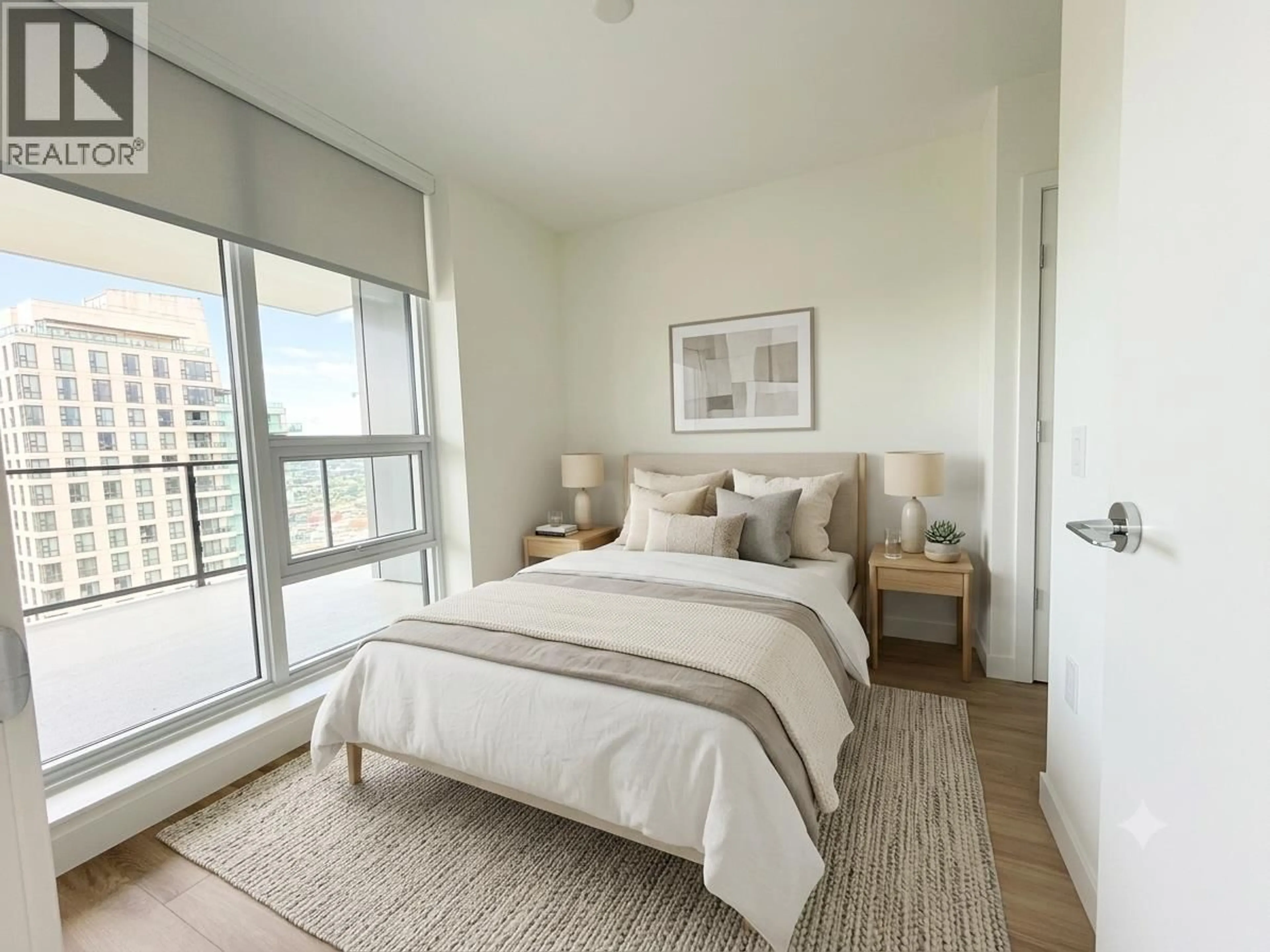 Bedroom with bed, unknown for 2206 - 2135 SPRINGER AVENUE, Burnaby British Columbia V5B0C1