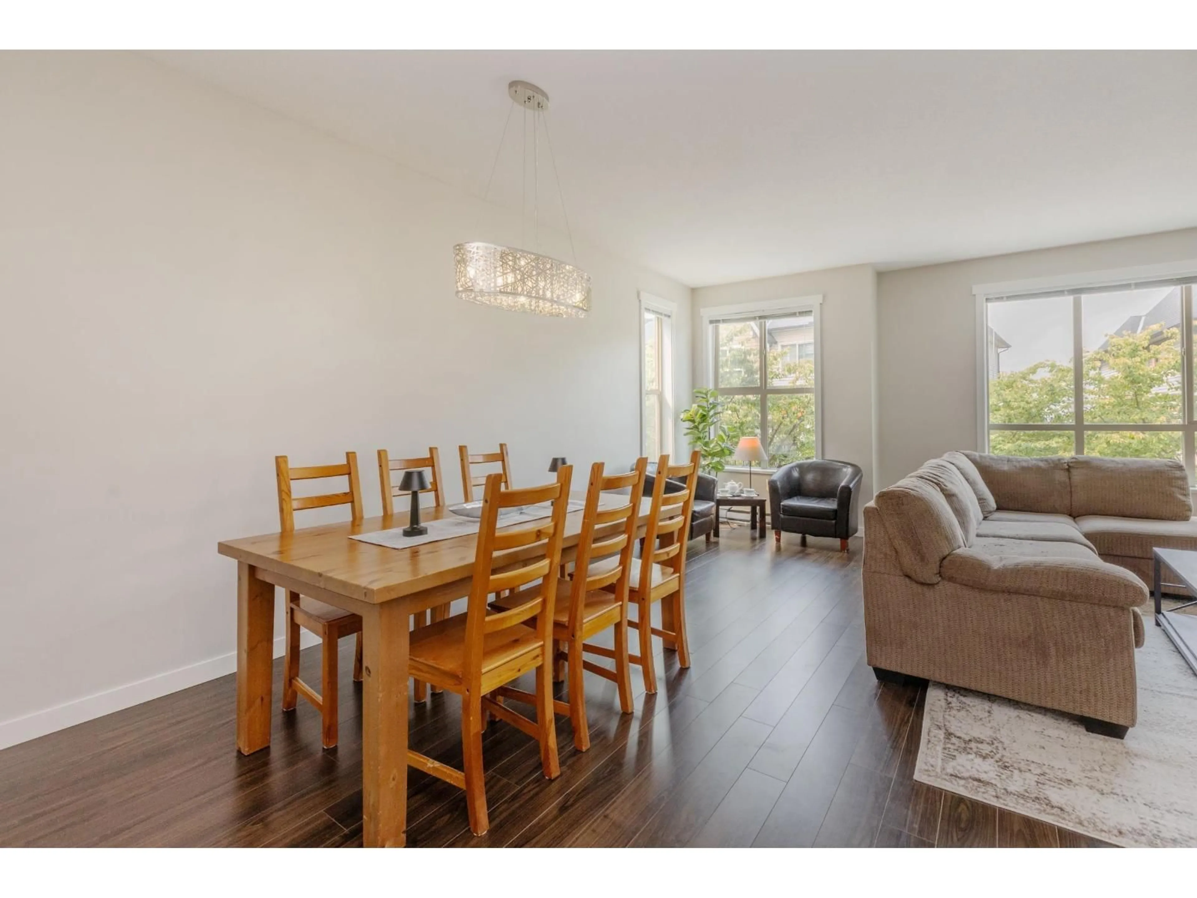 Dining room, wood/laminate floor for 22 - 10595 DELSOM CRESCENT, Delta British Columbia V4C0C2