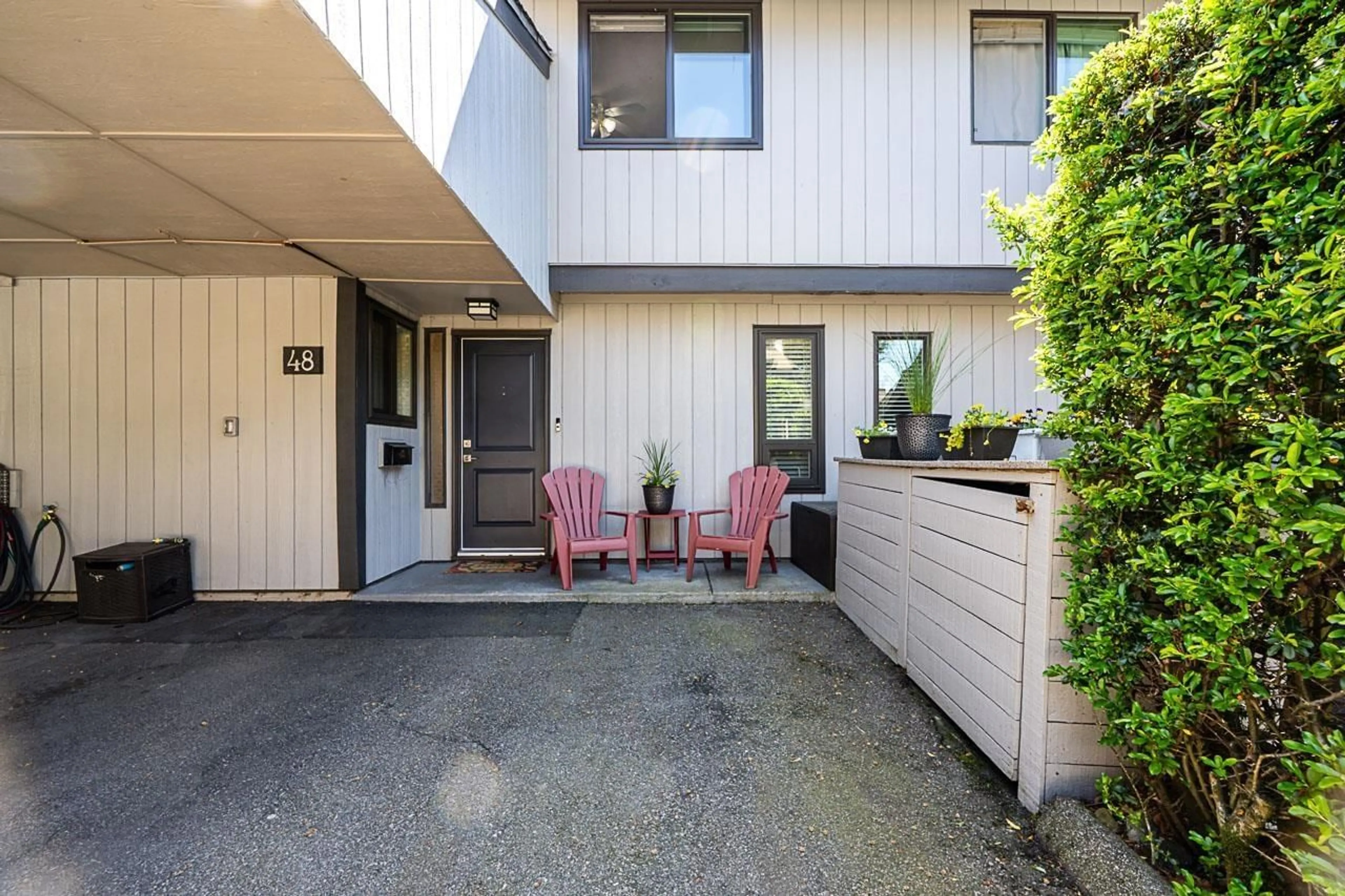 Patio, street for 48 - 6712 BAKER ROAD, Delta British Columbia V4E2V3