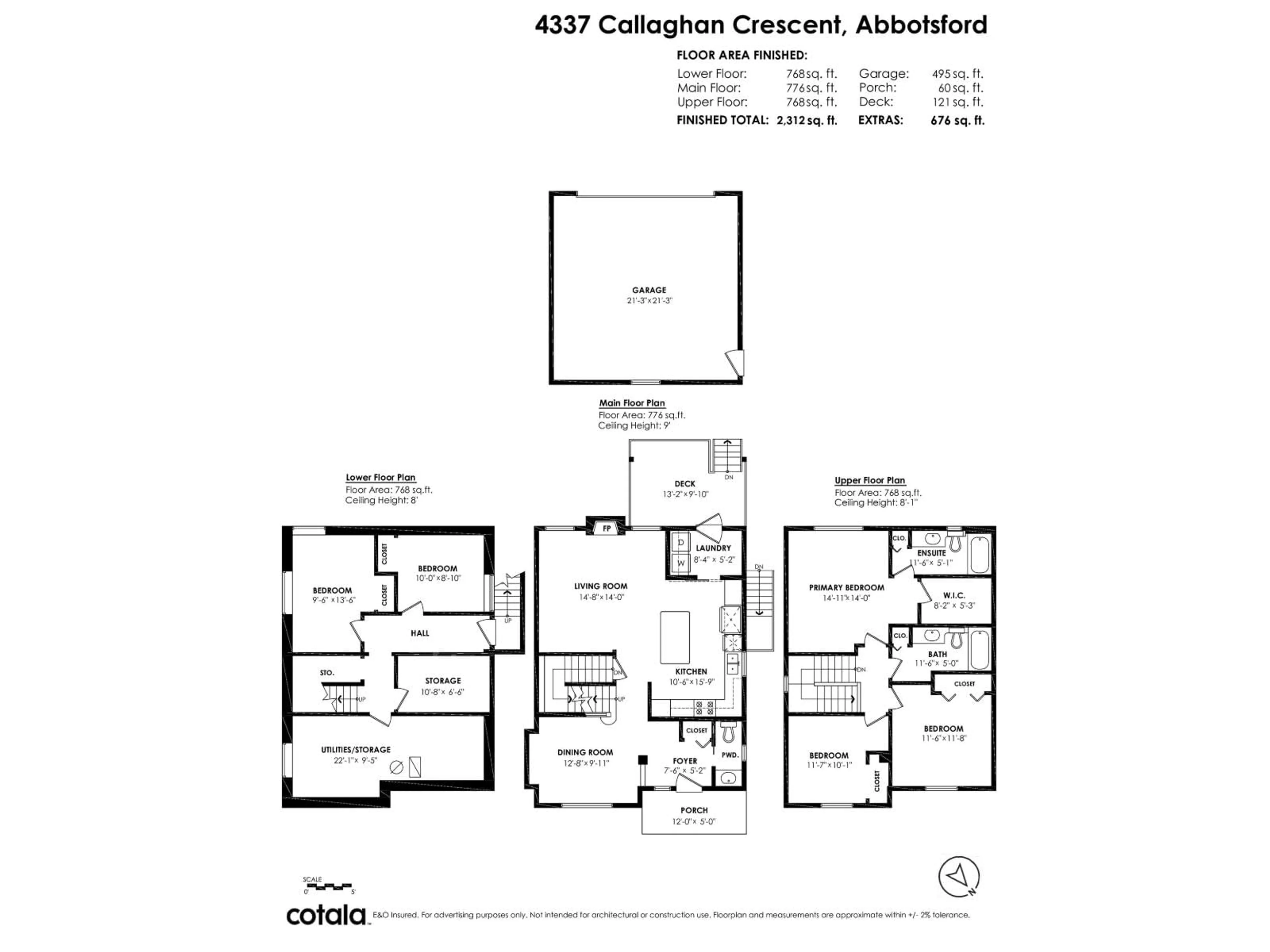 Floor plan for 4337 CALLAGHAN CRESCENT, Abbotsford British Columbia V3G2Z1