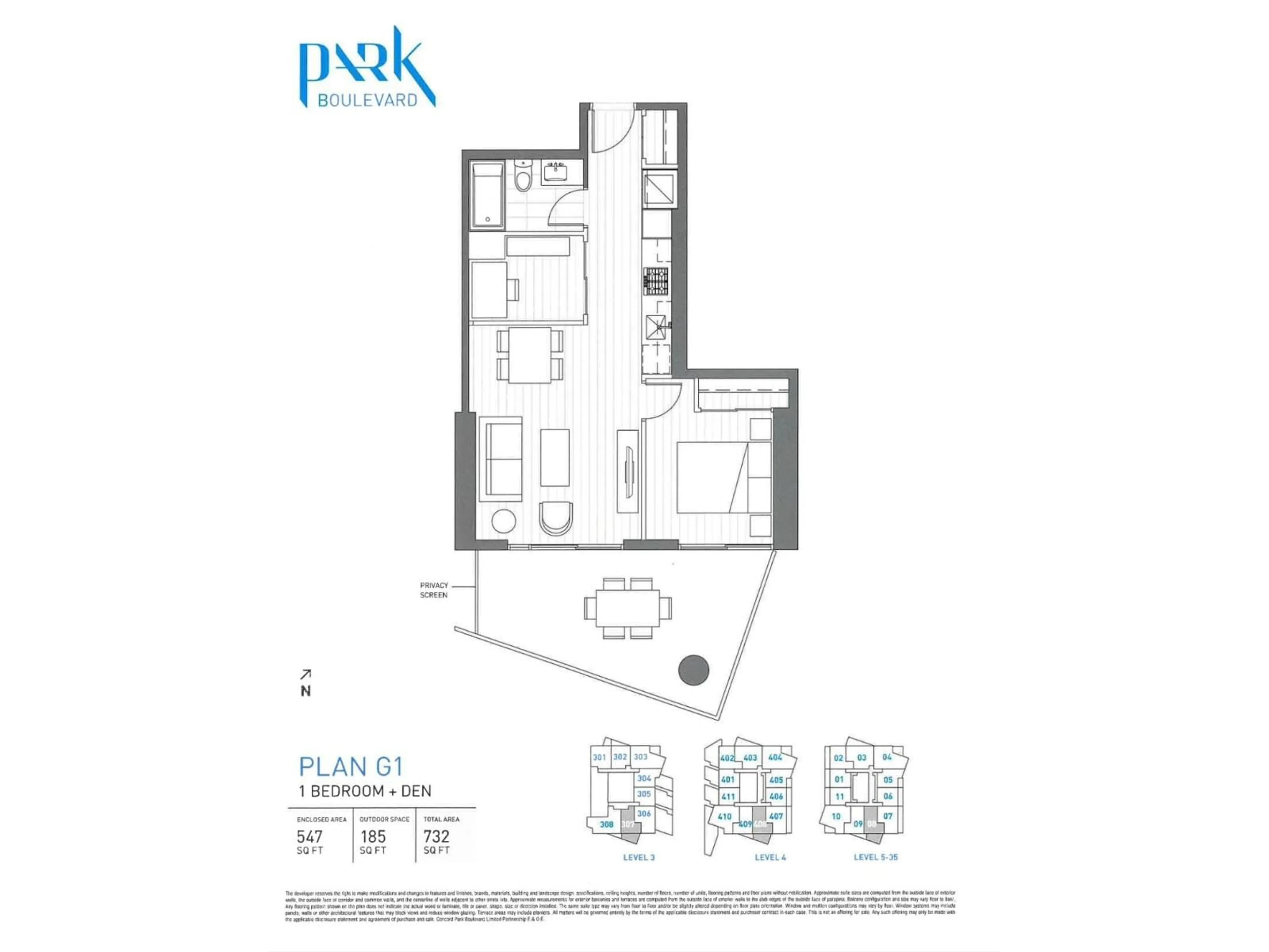Floor plan for 1308 - 9887 WHALLEY BOULEVARD, Surrey British Columbia V3T0P4