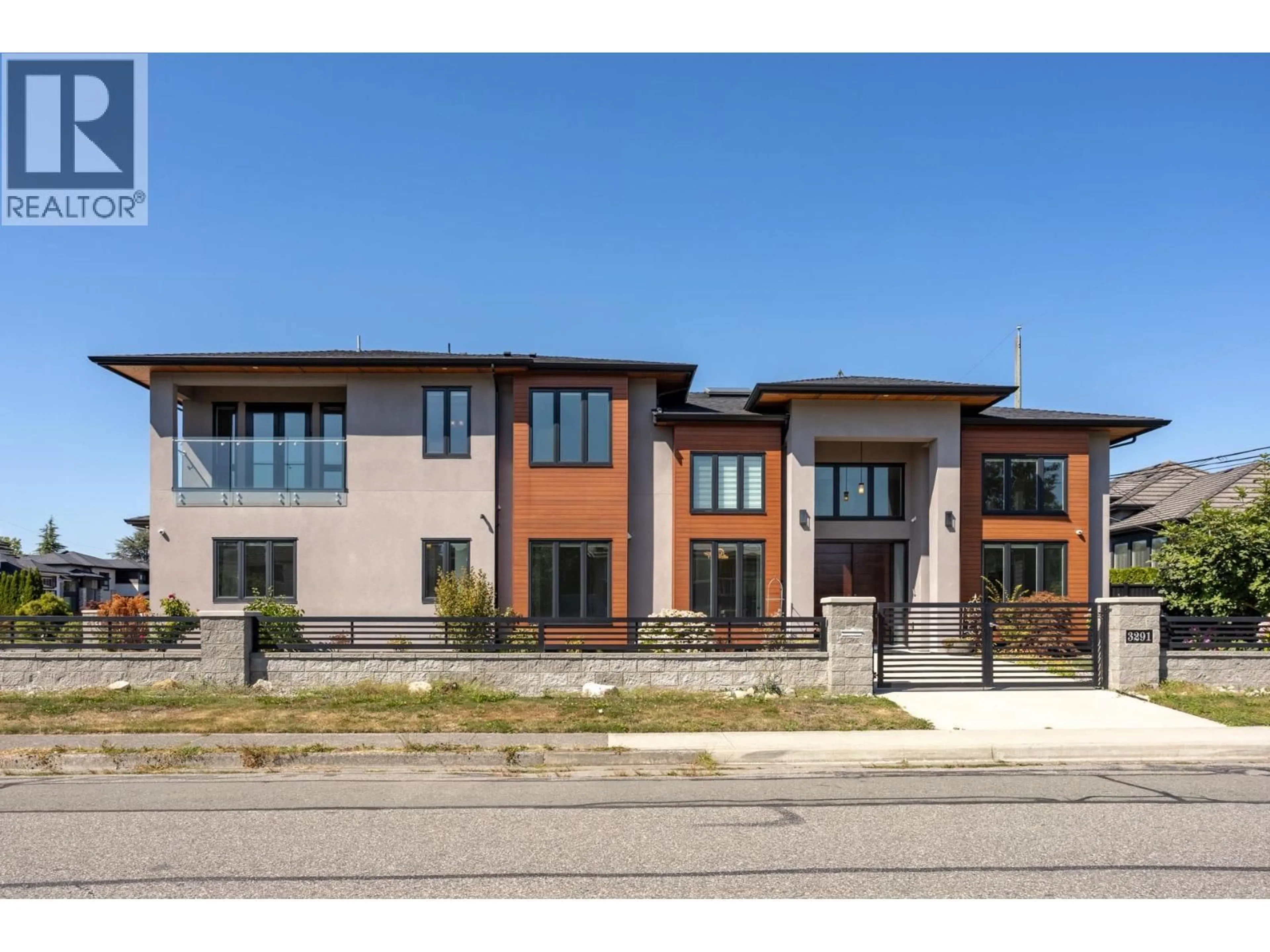 Home with brick exterior material, street for 3291 ULLSMORE AVENUE, Richmond British Columbia V7C1R8