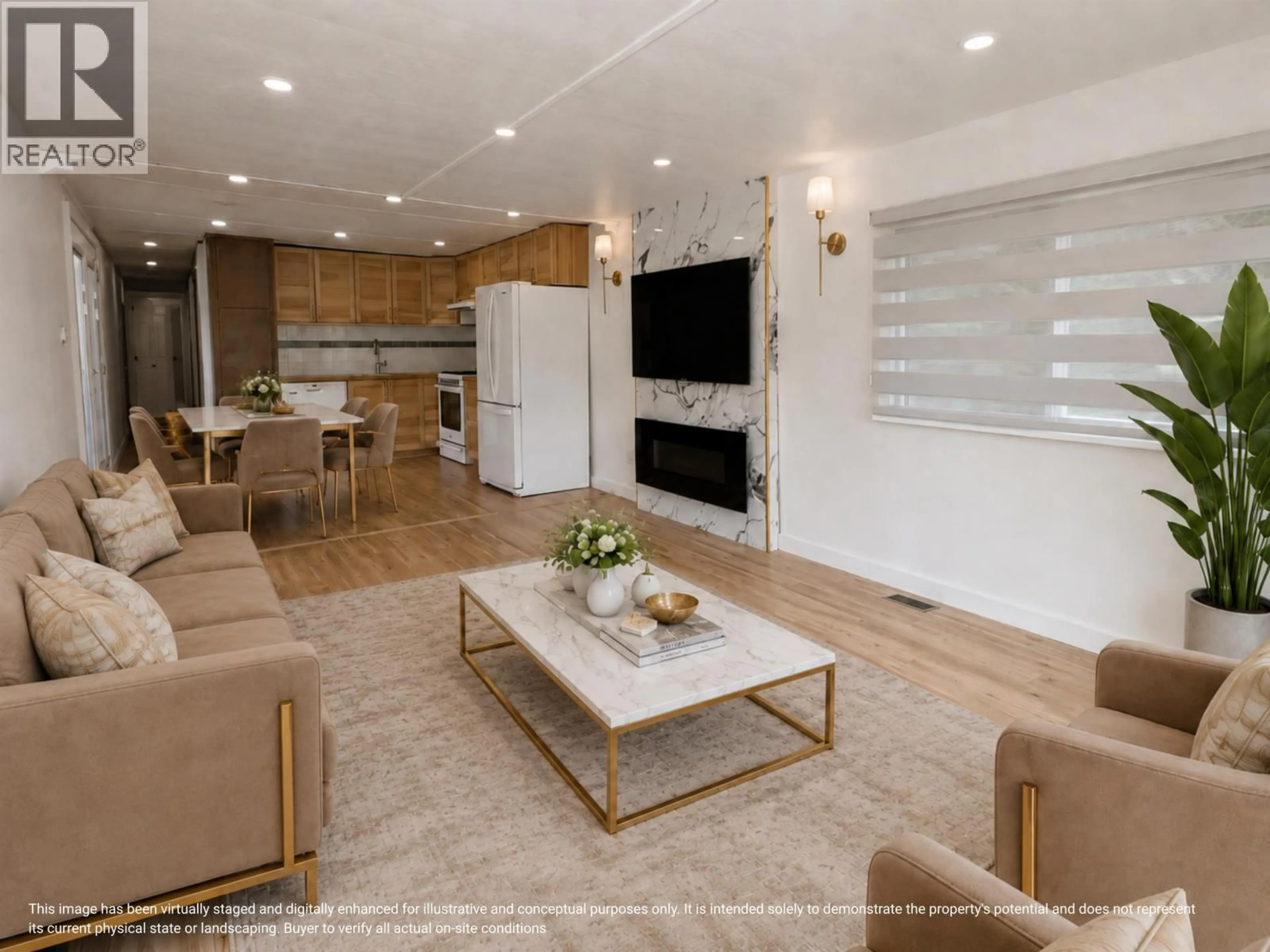 Living room with furniture, unknown for 18 - 12868 229 STREET, Maple Ridge British Columbia V2X6R1