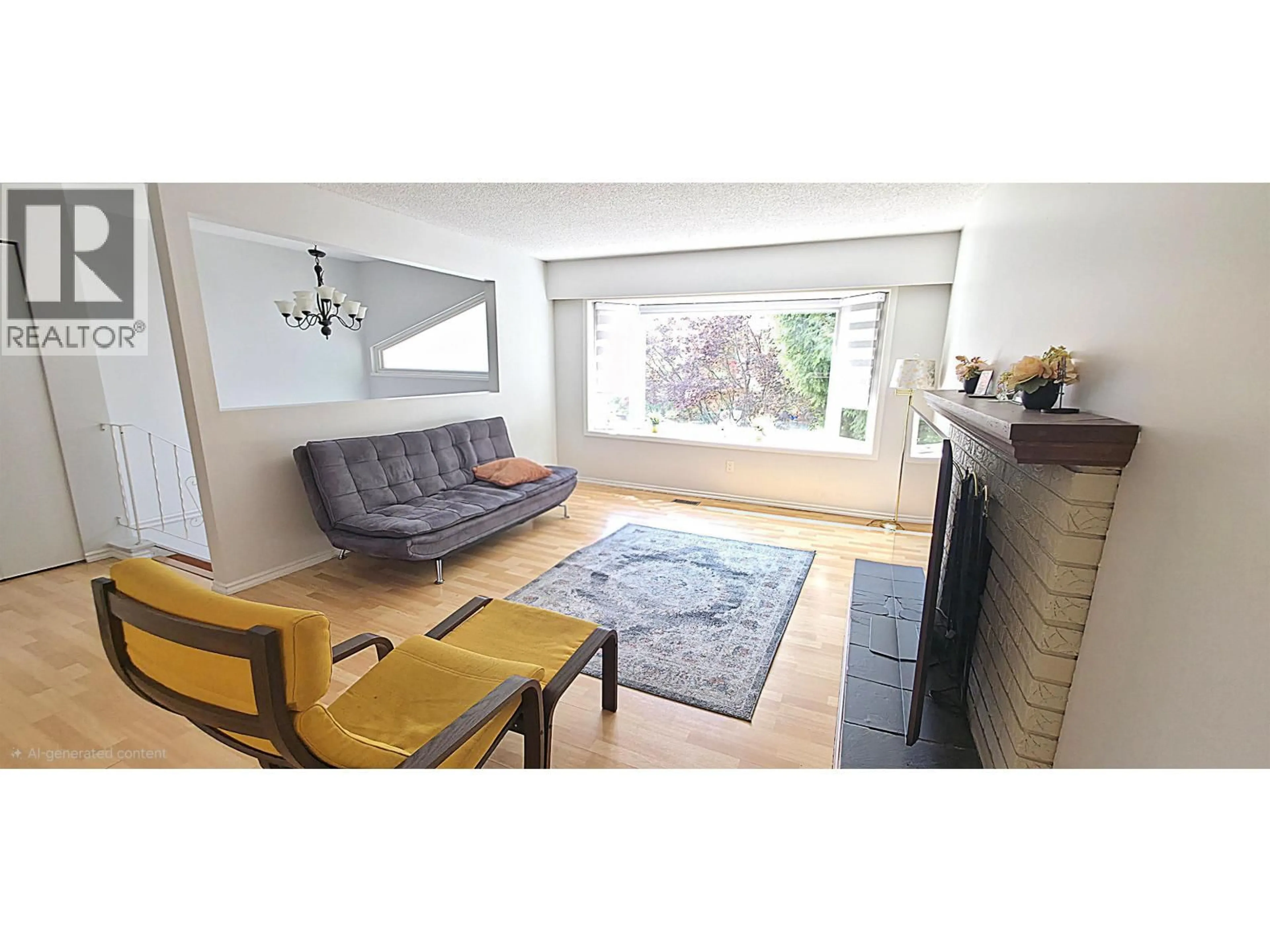 Living room with furniture, wood/laminate floor for 12130 GREENWELL STREET, Maple Ridge British Columbia V2X7N1