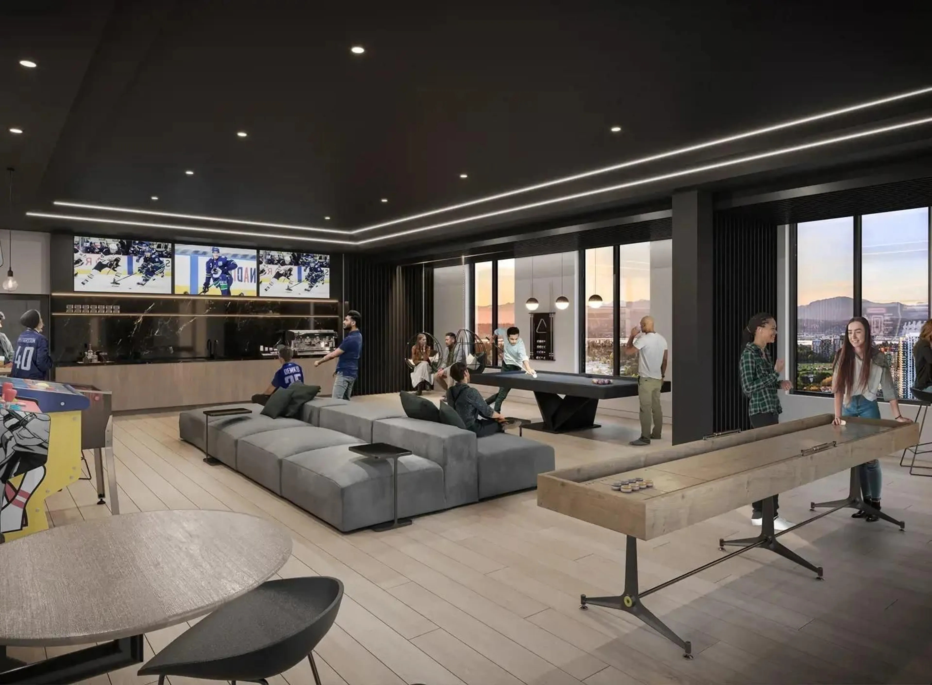 Lobby for 905 - 13387 OLD YALE ROAD, Surrey British Columbia V3T0V6