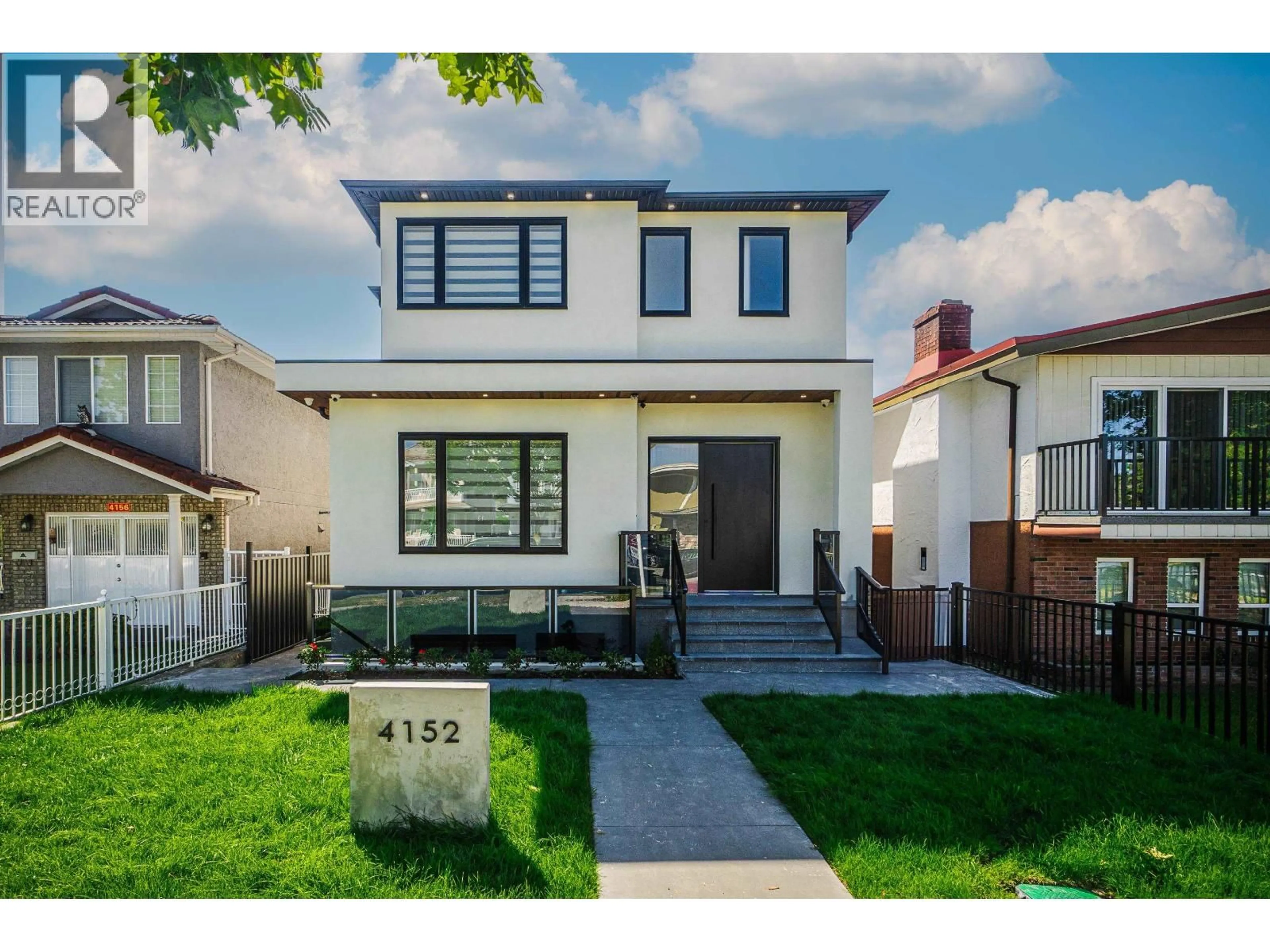 Home with brick exterior material, street for 4152 PENDER STREET, Burnaby British Columbia V5C2M2