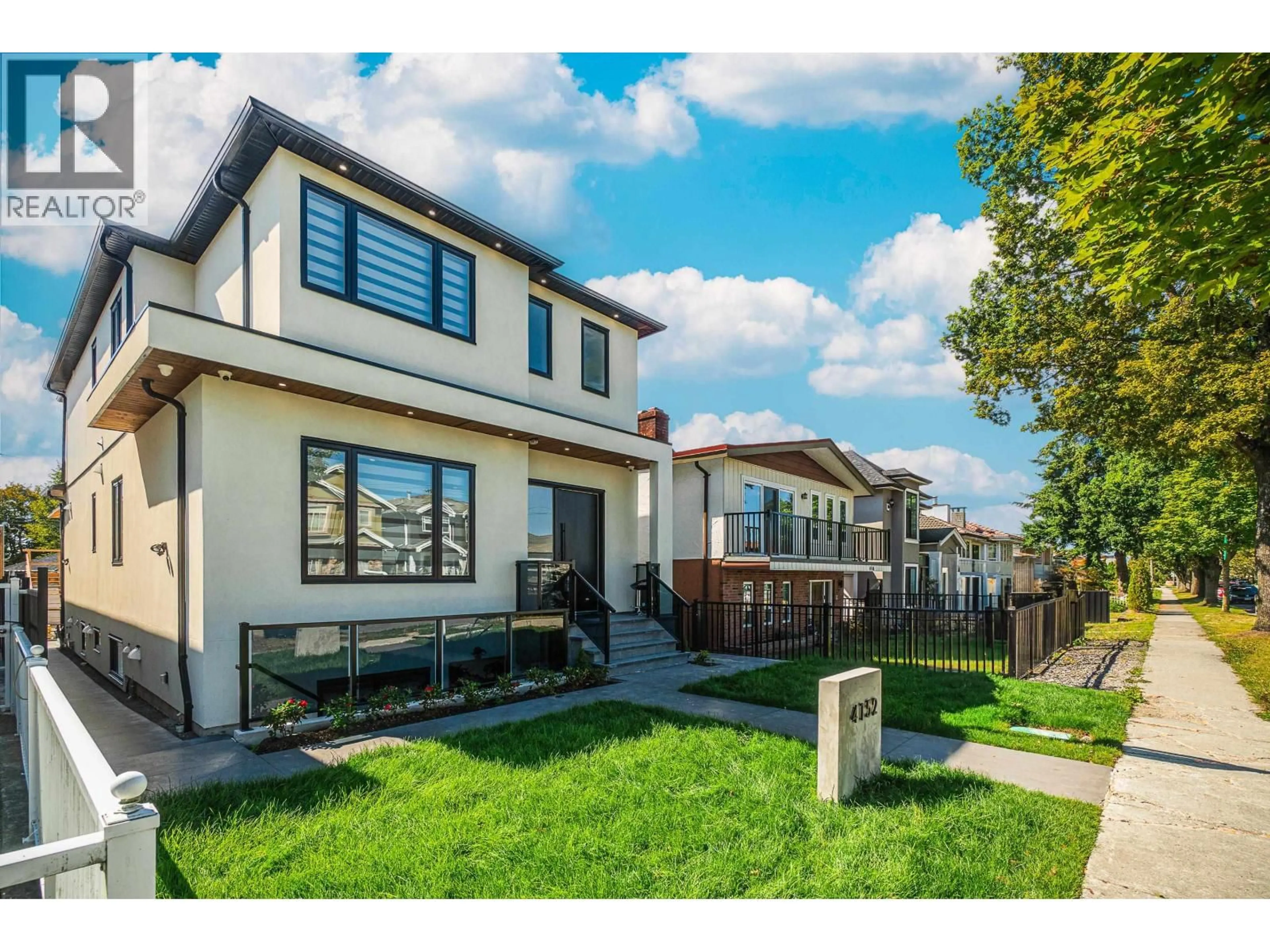Home with brick exterior material, street for 4152 PENDER STREET, Burnaby British Columbia V5C2M2