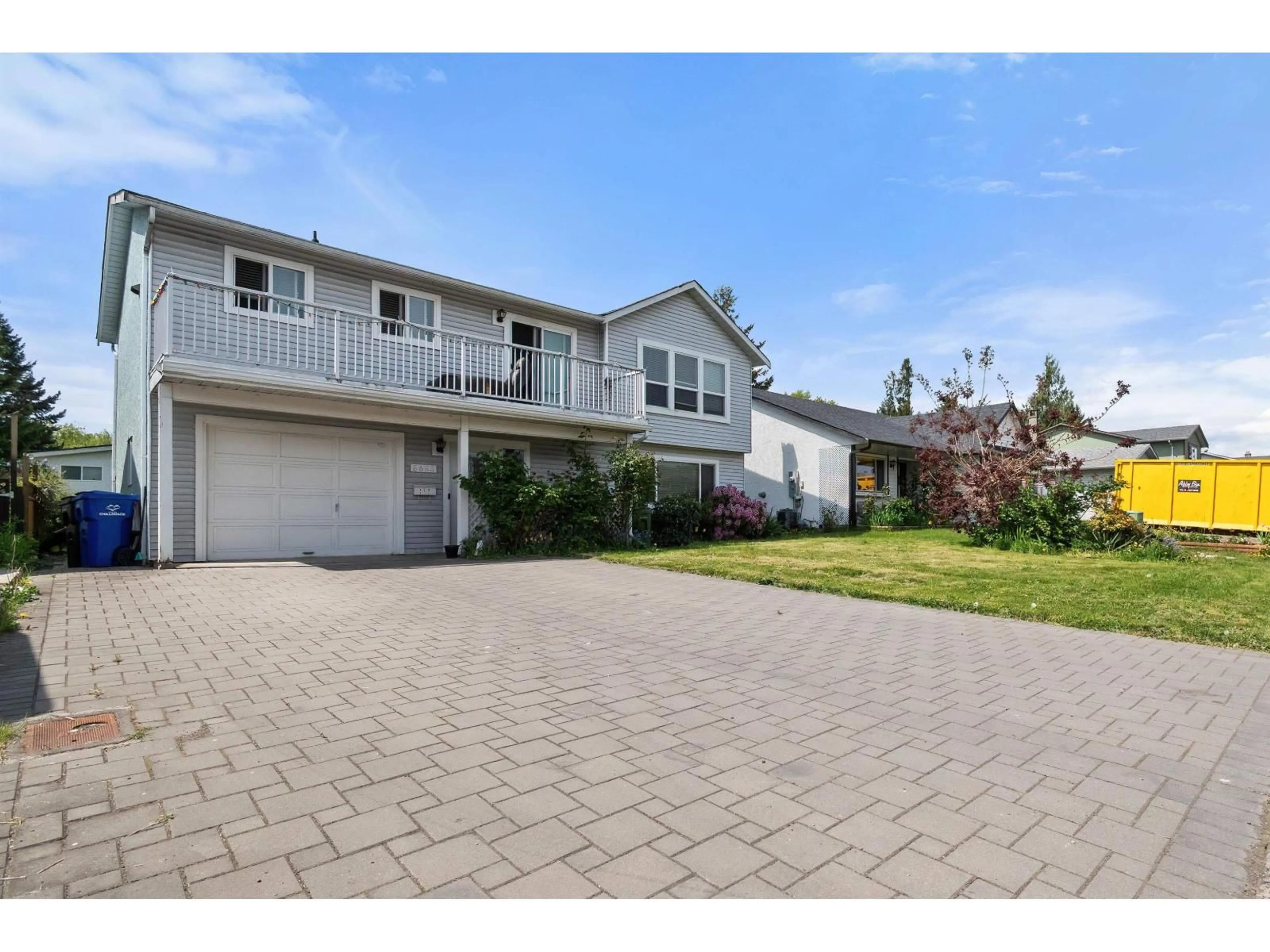 Home with vinyl exterior material, street for 8683 TILSTON STREET, Chilliwack British Columbia V2P7R6