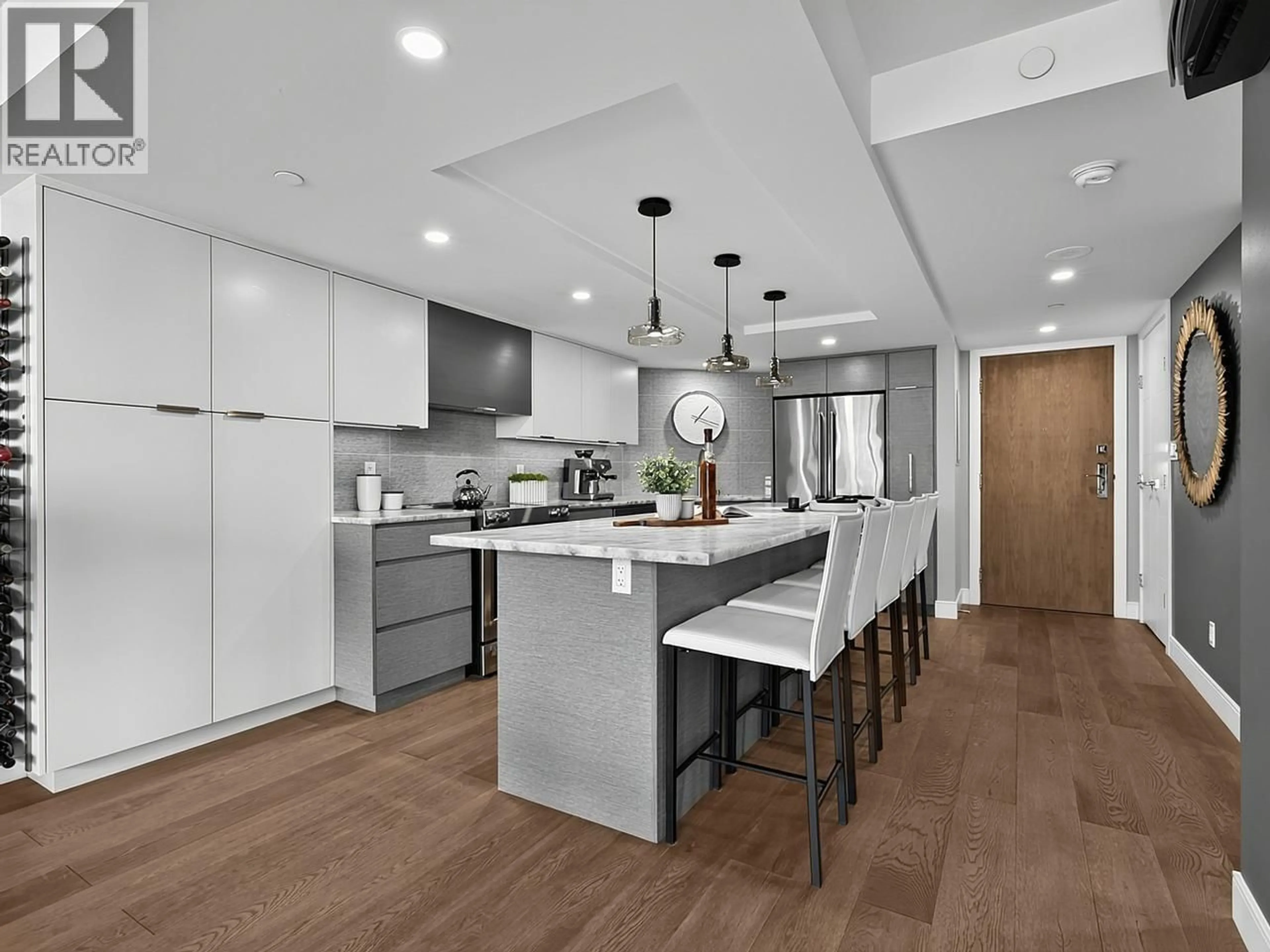 Open concept kitchen, unknown for 907 - 2201 PINE STREET, Vancouver British Columbia V6J5E7