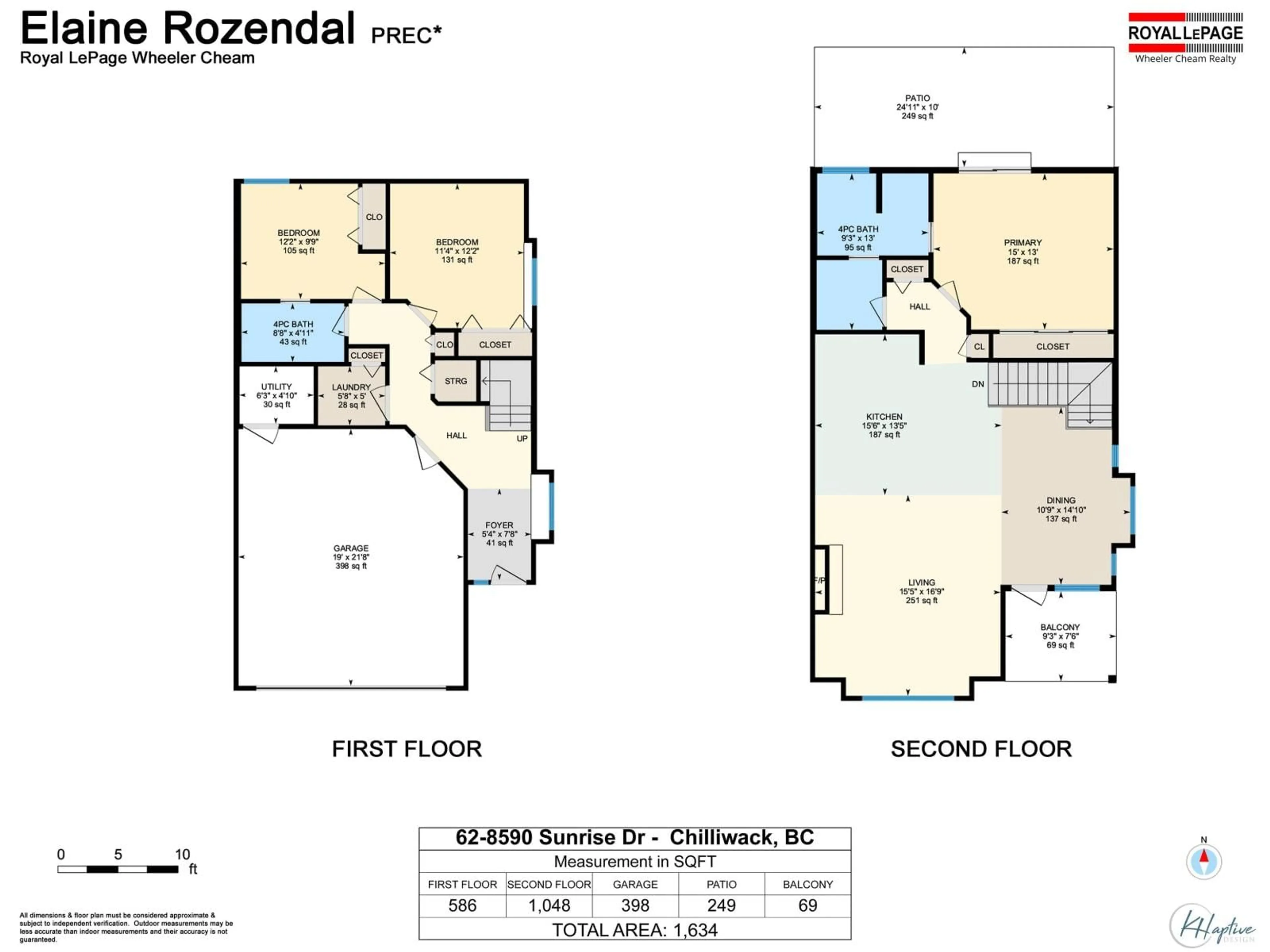 Floor plan for 62 - 8590 SUNRISE DRIVE, Chilliwack British Columbia V2R3Z4