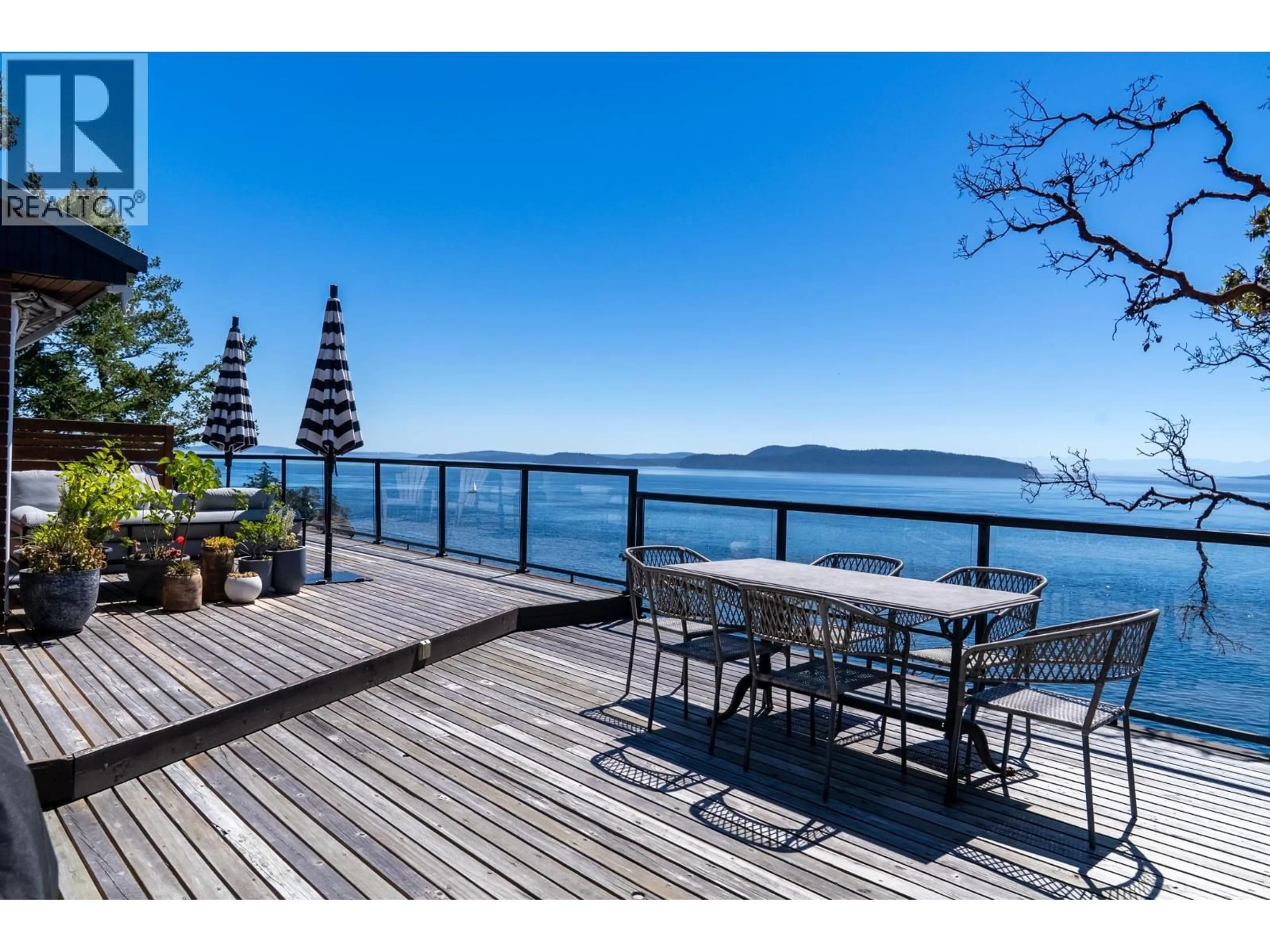 Patio, water/lake/river/ocean view for 7918 SWANSON VIEW DRIVE, Pender Island British Columbia V0N2M2