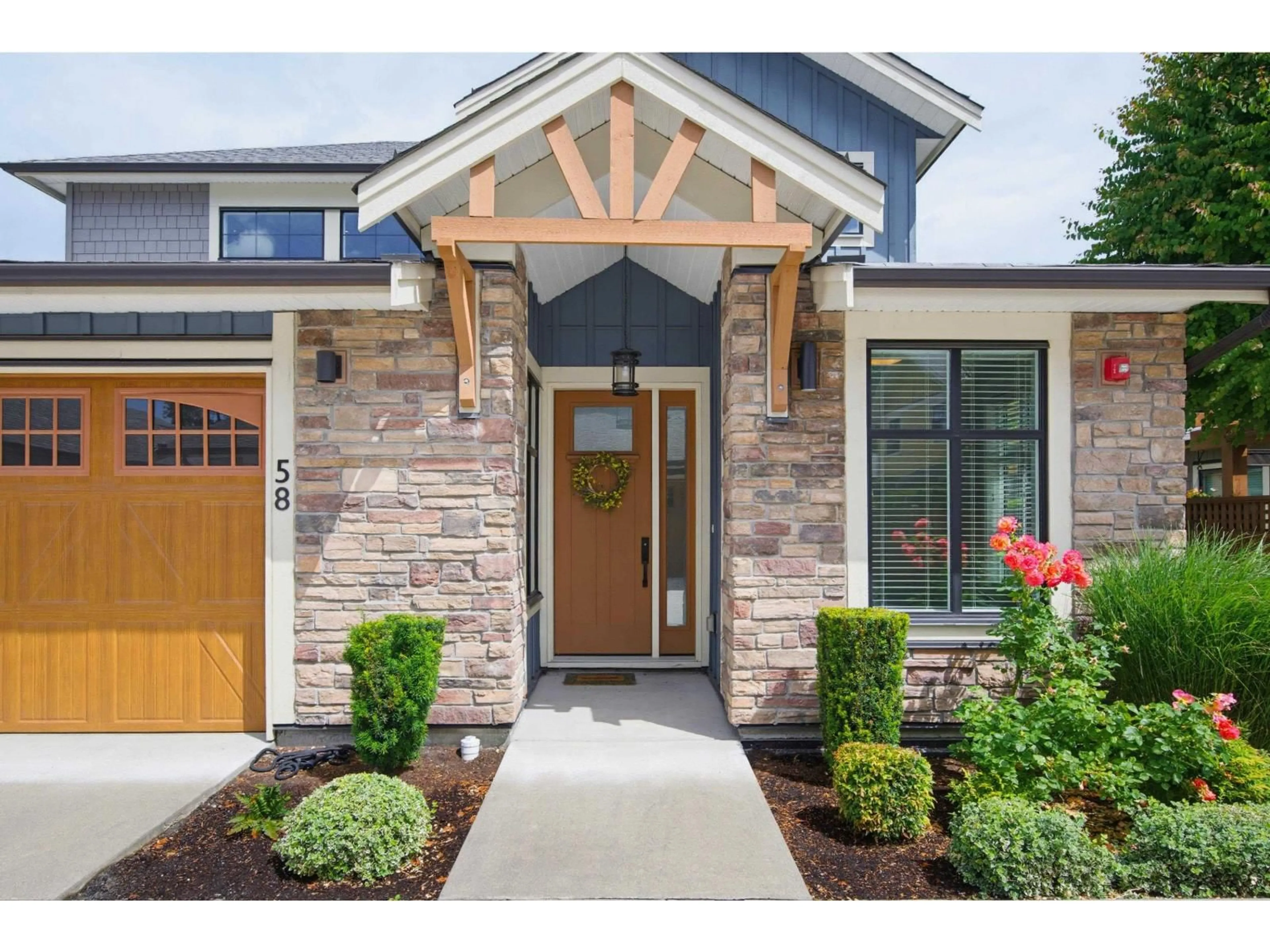 Home with brick exterior material, street for 58 - 4750 228 STREET, Langley British Columbia V2Z0A9