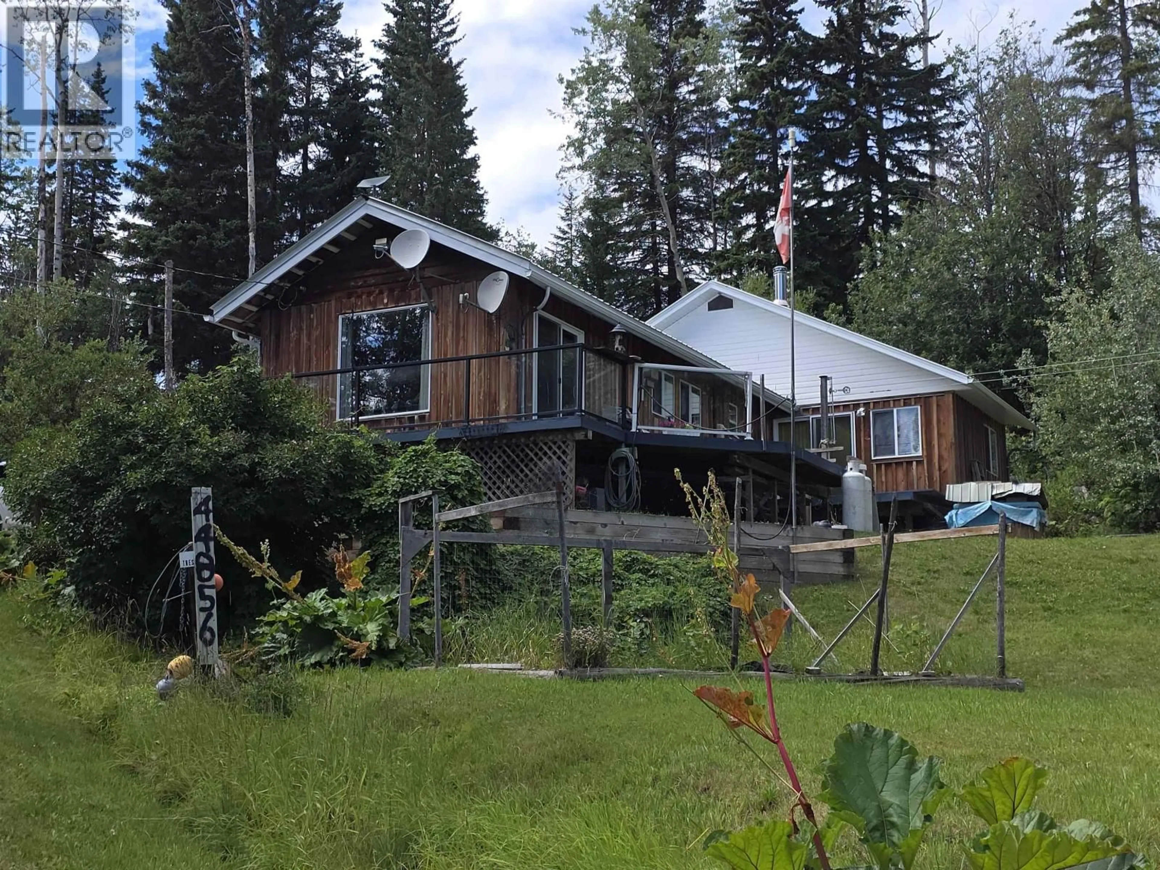 A pic from outside/outdoor area/front of a property/back of a property/a pic from drone, mountain view for 44856 COLLEYMOUNT ROAD, Burns Lake British Columbia V0J1E2