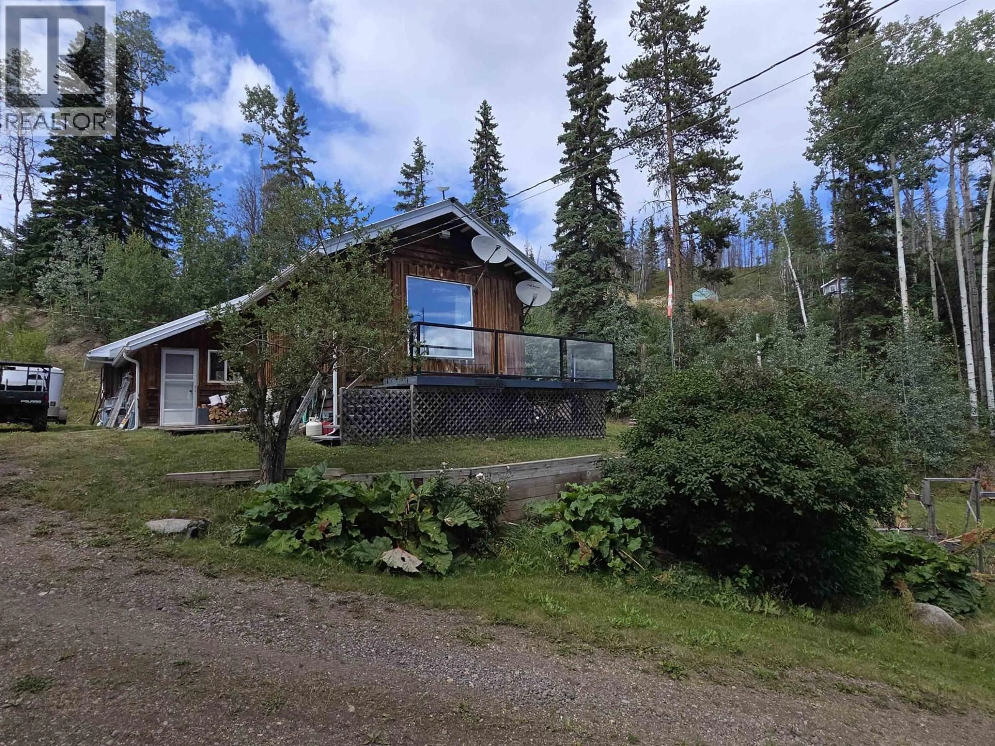 A pic from outside/outdoor area/front of a property/back of a property/a pic from drone, mountain view for 44856 COLLEYMOUNT ROAD, Burns Lake British Columbia V0J1E2