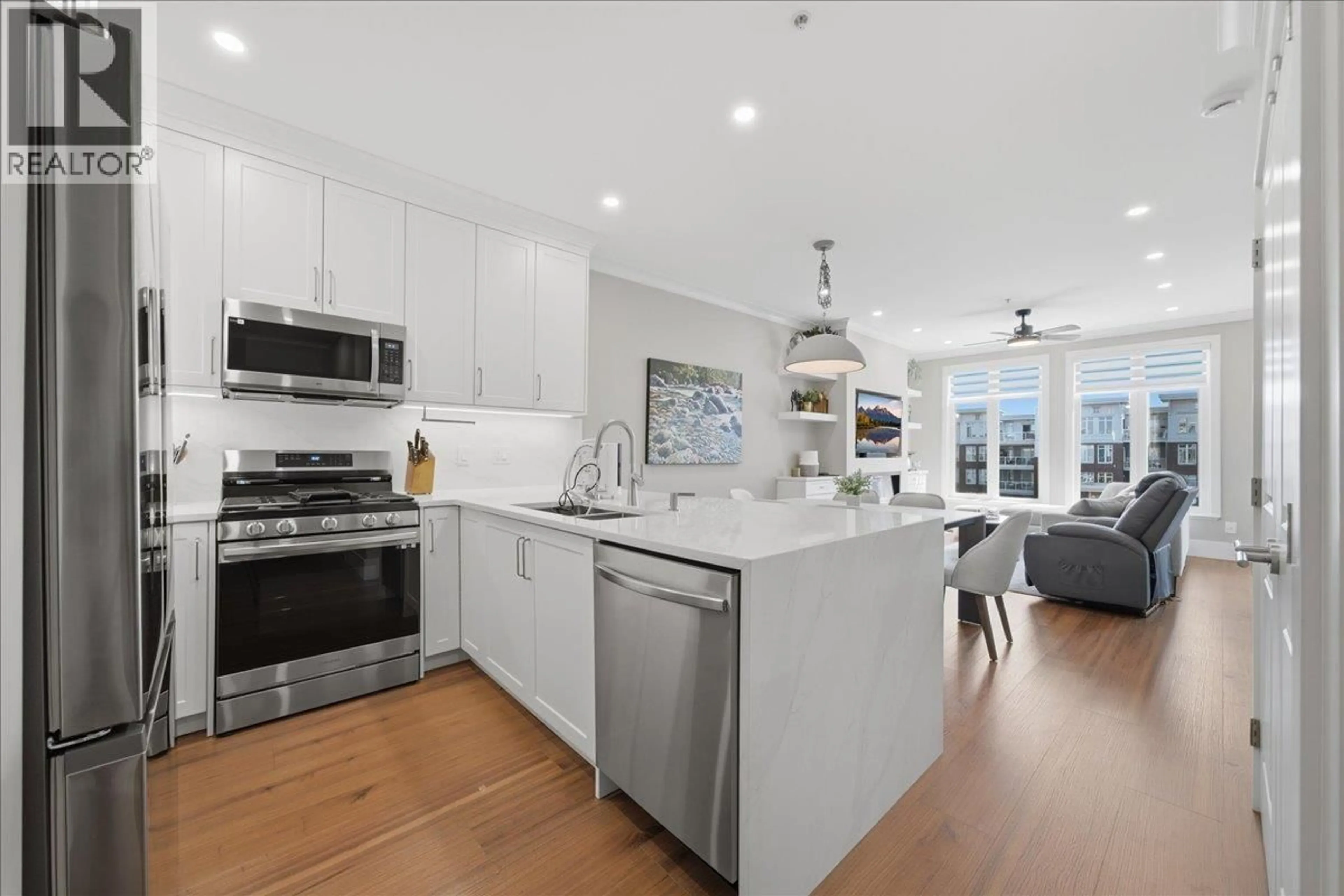 Open concept kitchen, unknown for 306 - 4280 MONCTON STREET, Richmond British Columbia V7E6T4