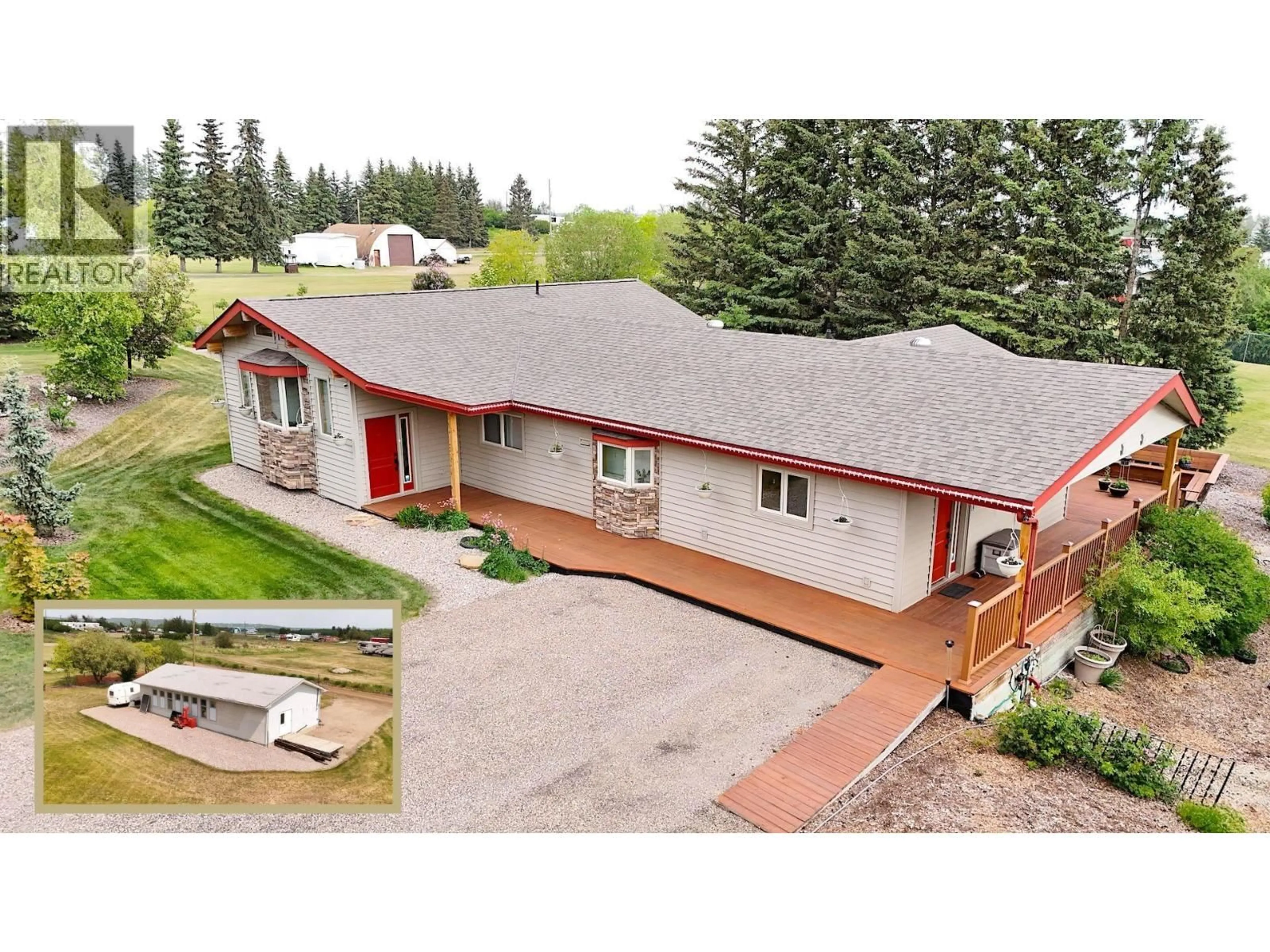 A pic from outside/outdoor area/front of a property/back of a property/a pic from drone, unknown for 10381 271 ROAD, Fort St. John British Columbia V1J8A7
